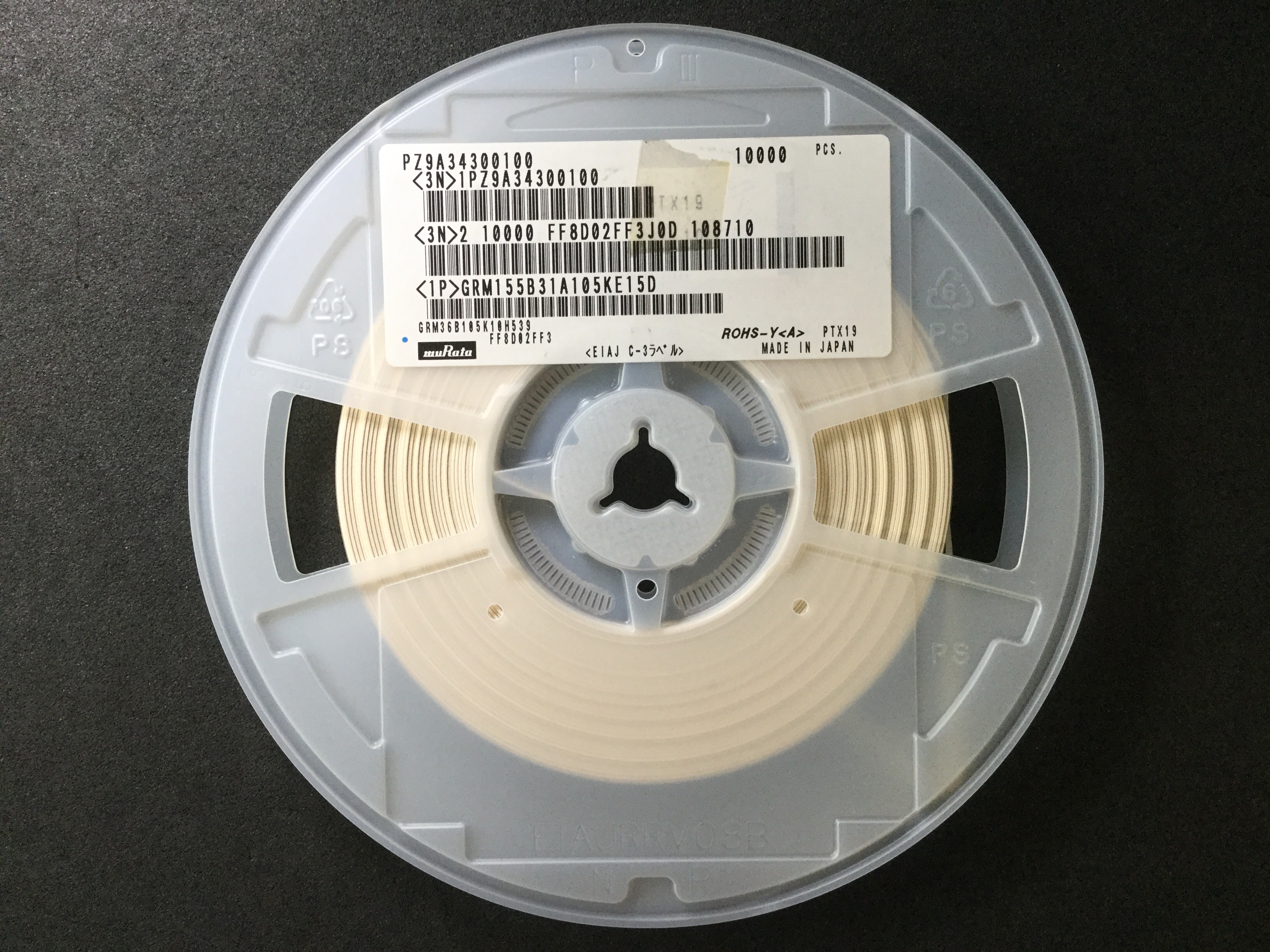 GRM155B31A105KE15D