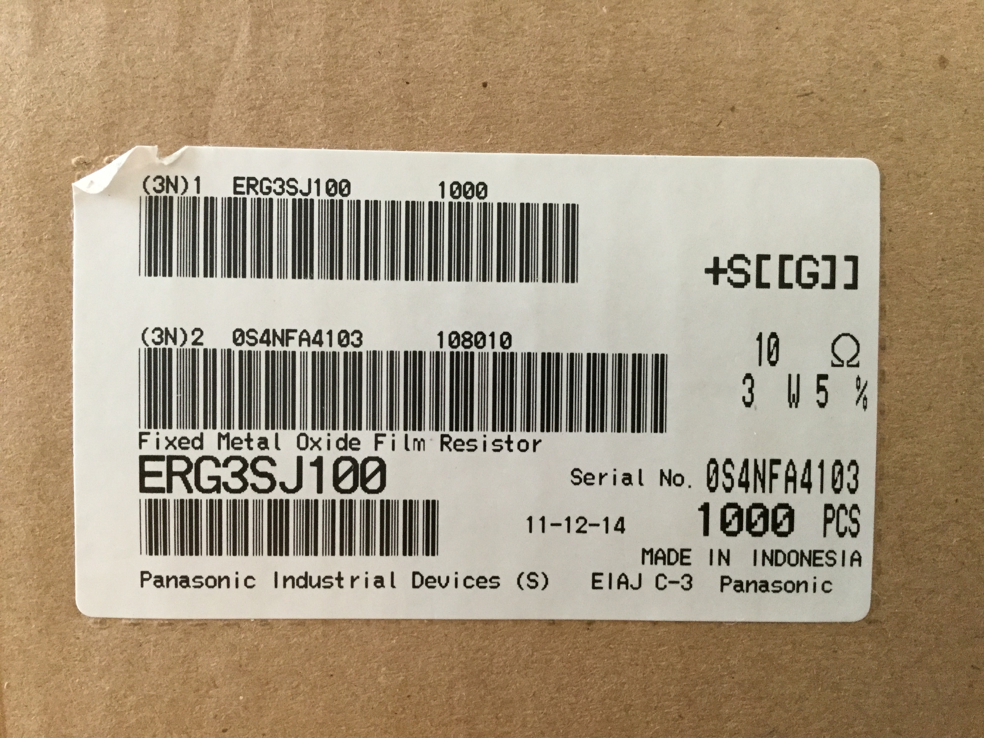 ERG3SJ100