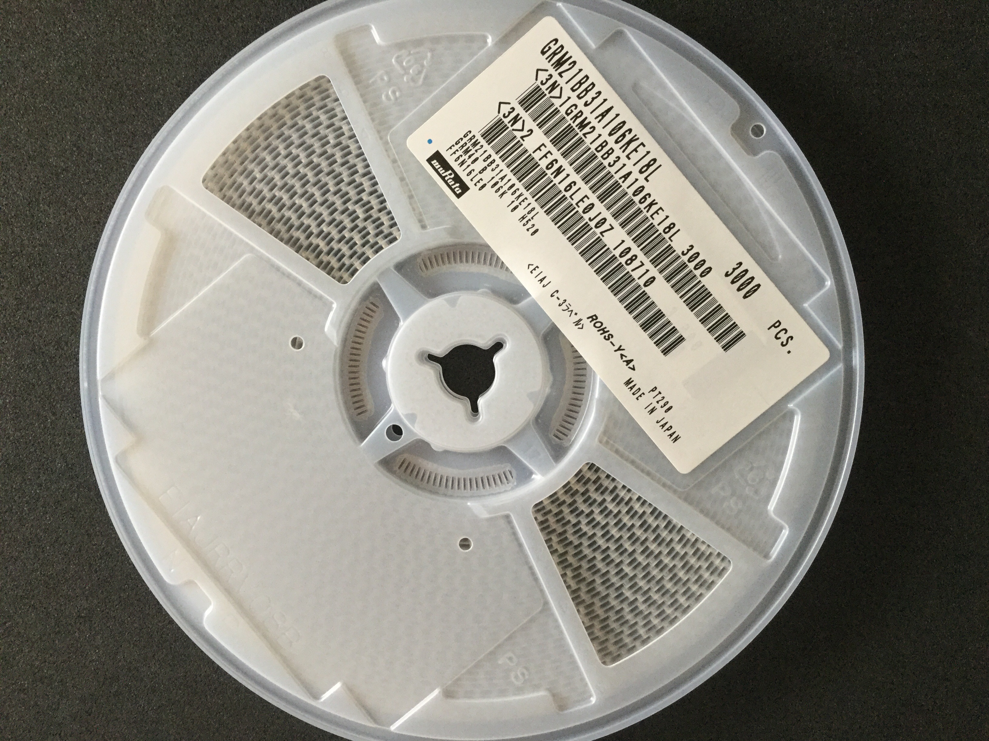 GRM21BB31A106KE18L