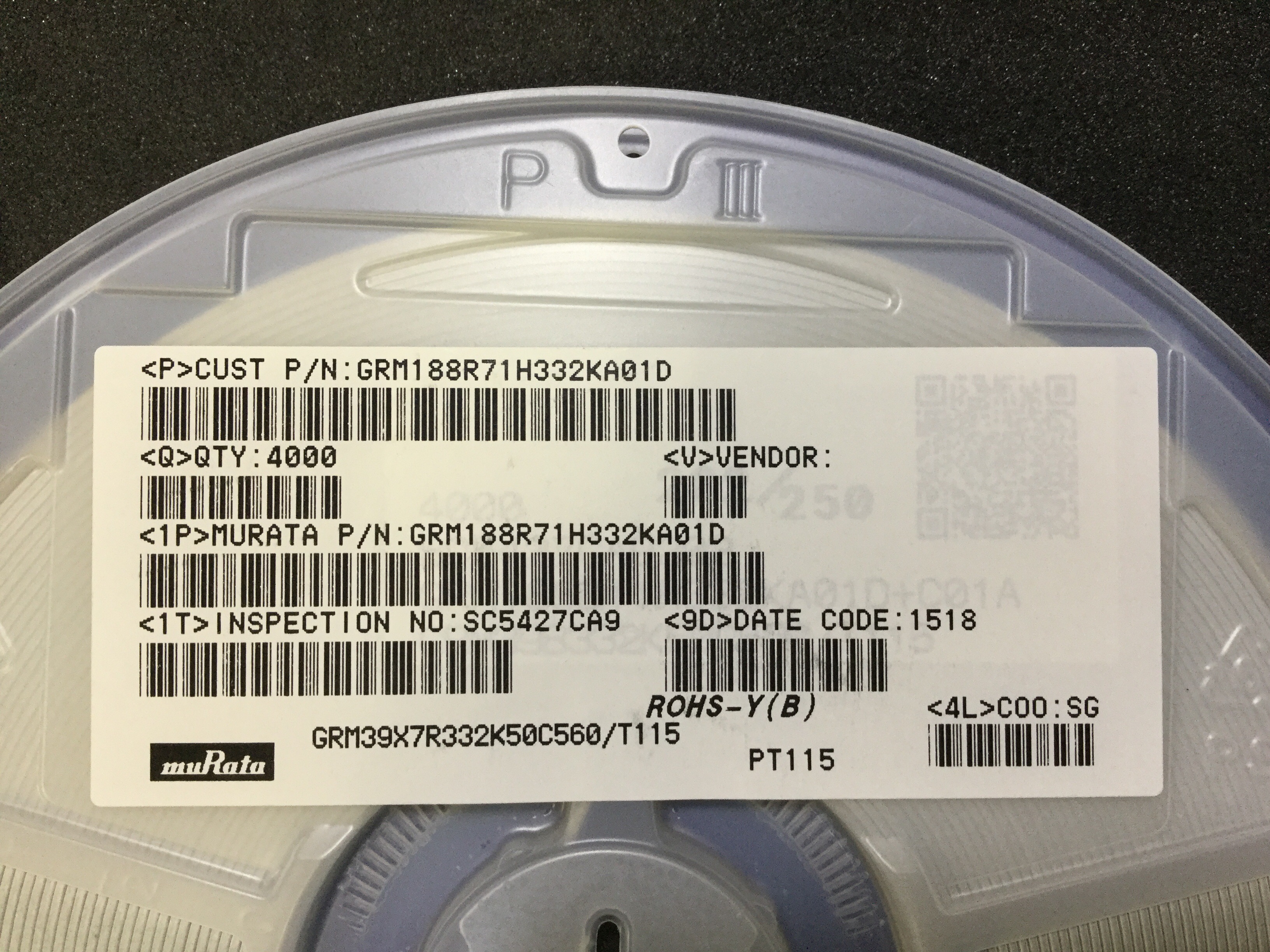 GRM188R71H332KA01D