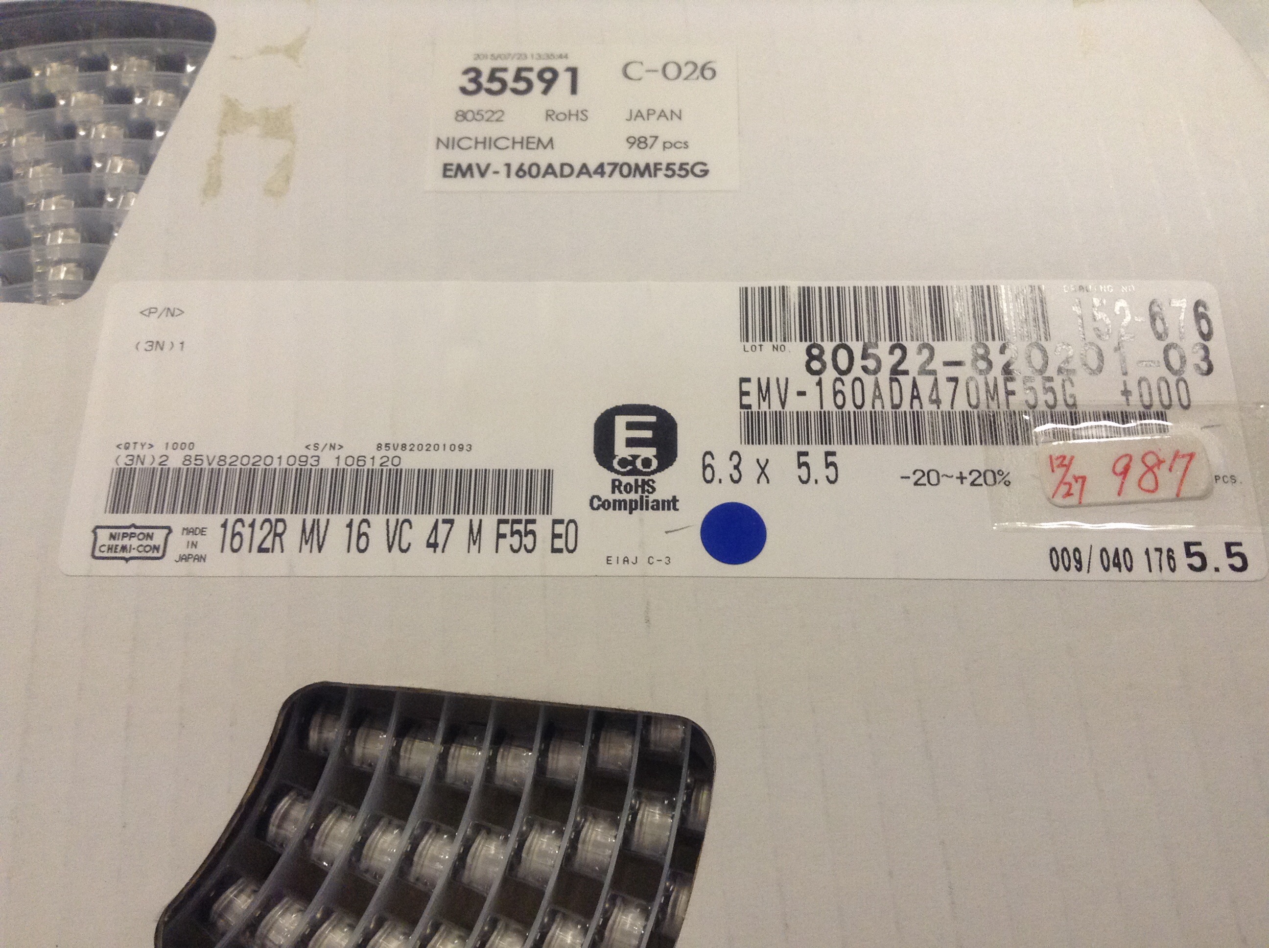 EMV-160ADA470MF55G