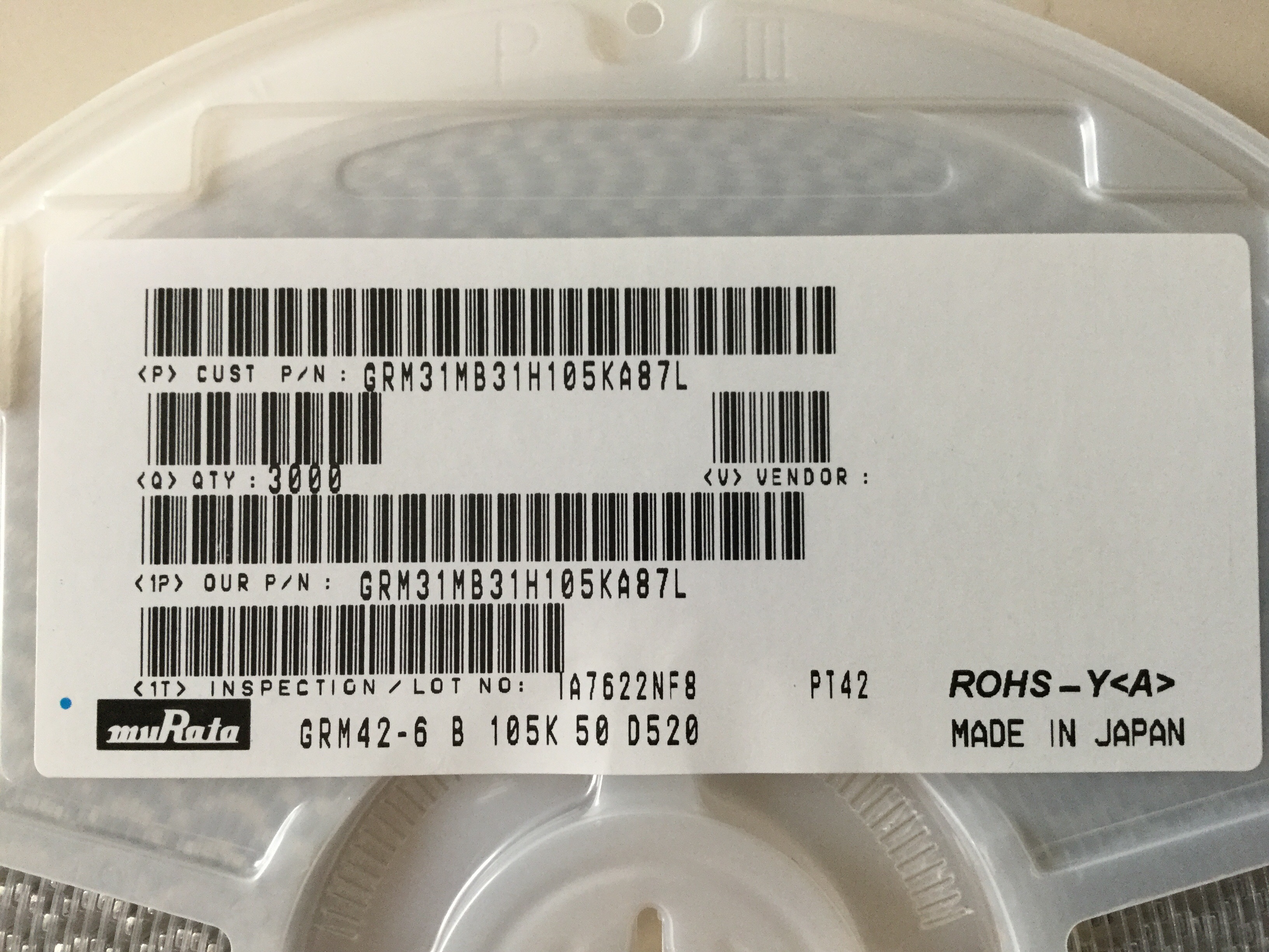 GRM31MB31H105KA87L