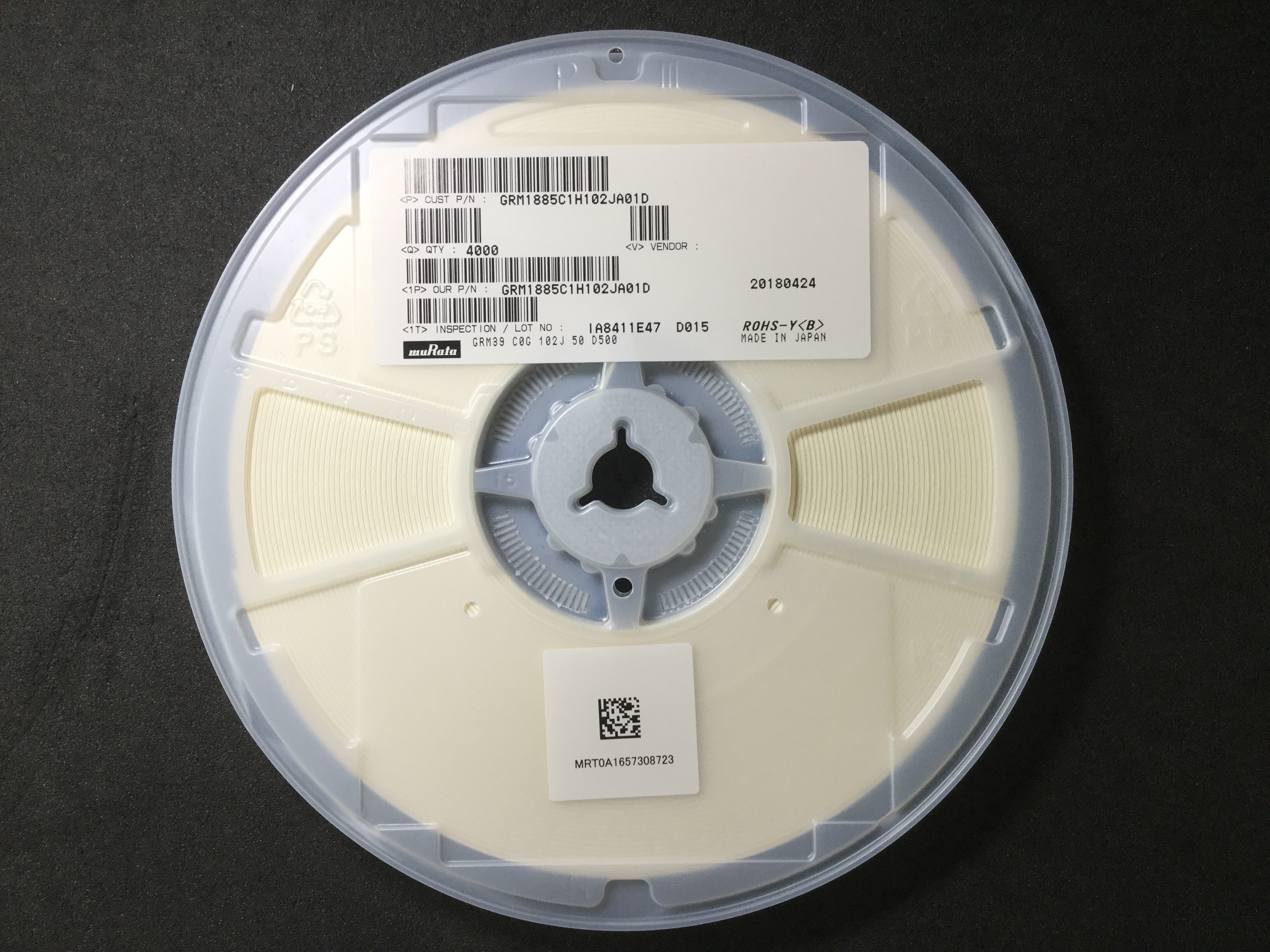 GRM1885C1H102JA01D