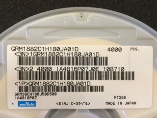 GRM1882C1H180JA01D