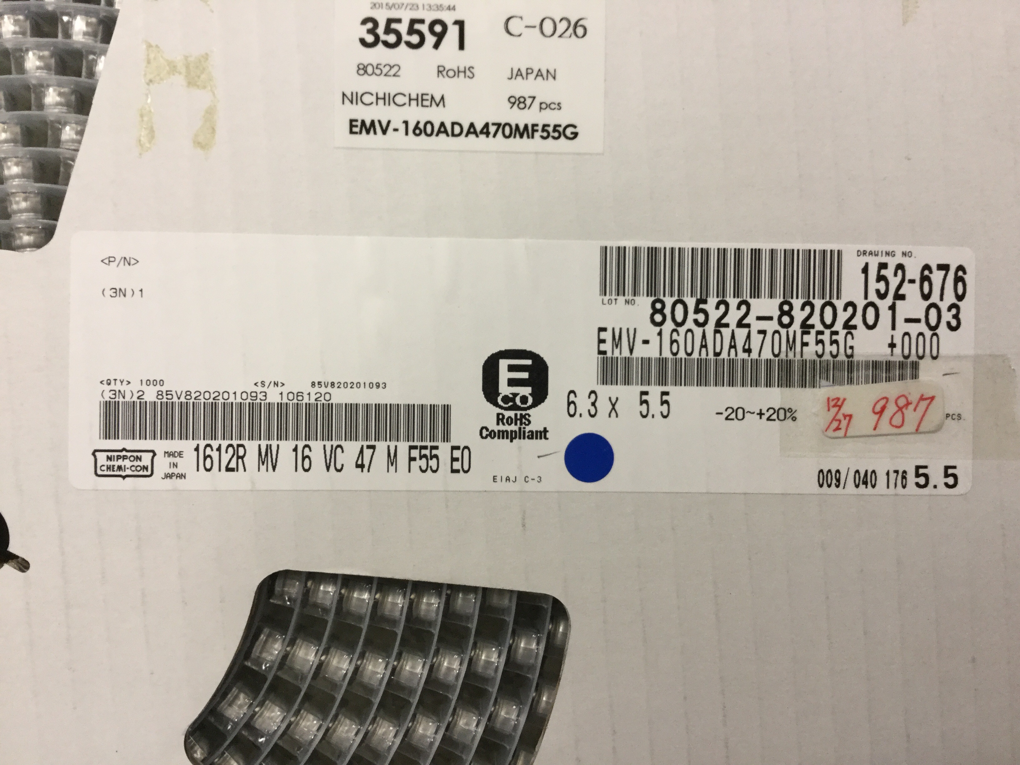 EMV-160ADA470MF55G