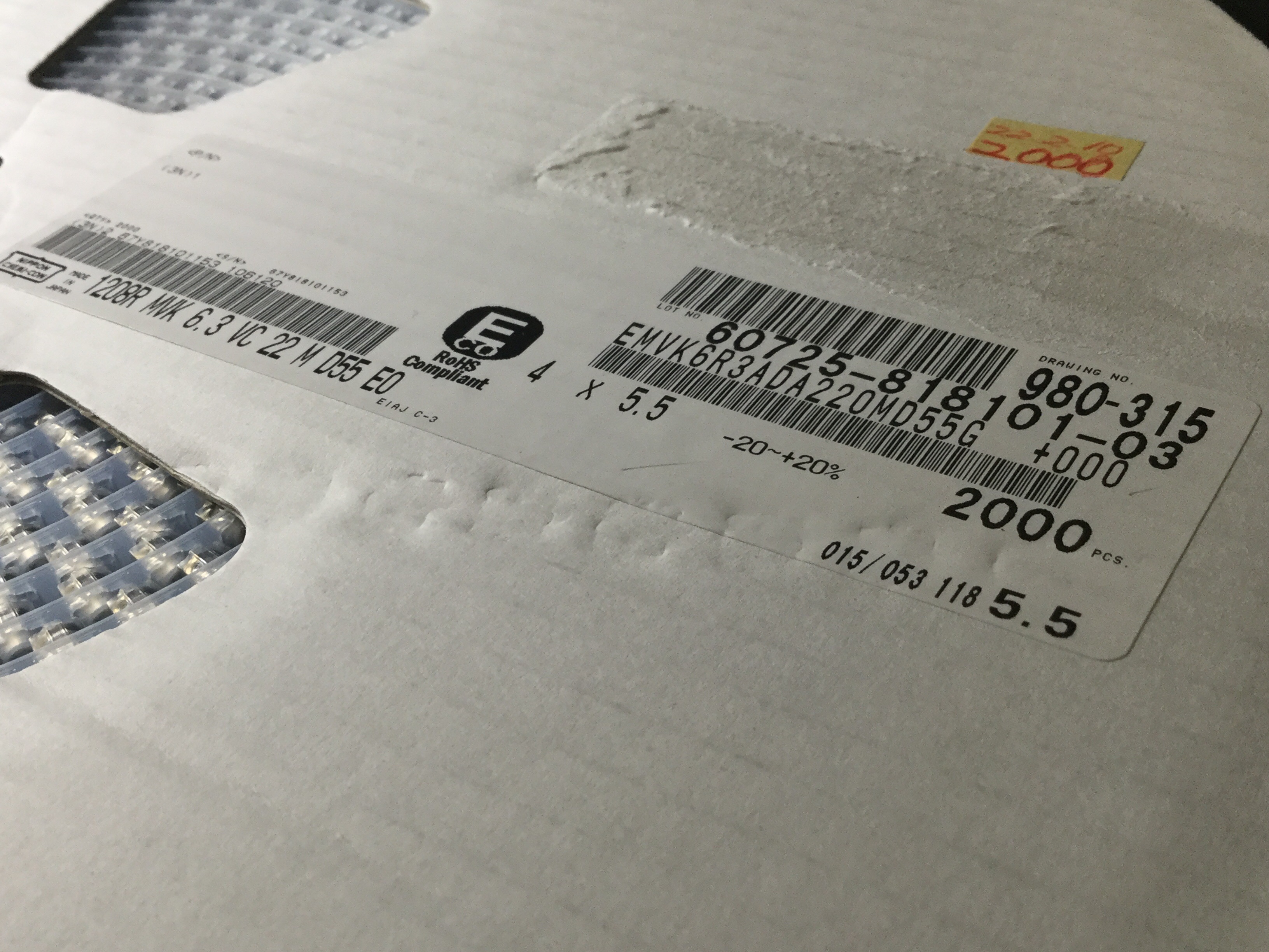 EMVK6R3ADA220MD55G