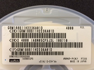 GRM188B11H223KA01D