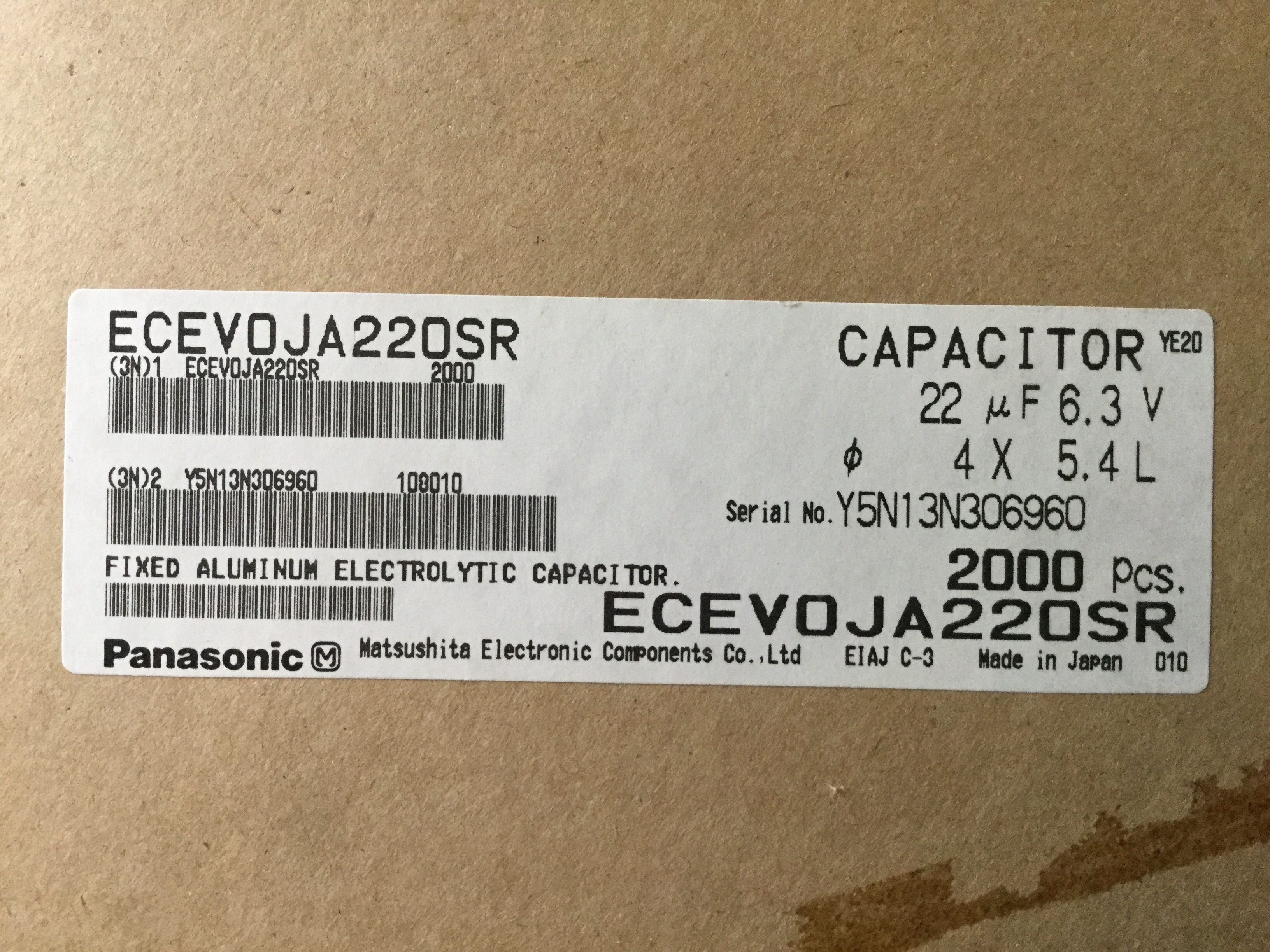 ECEV0JA220SA