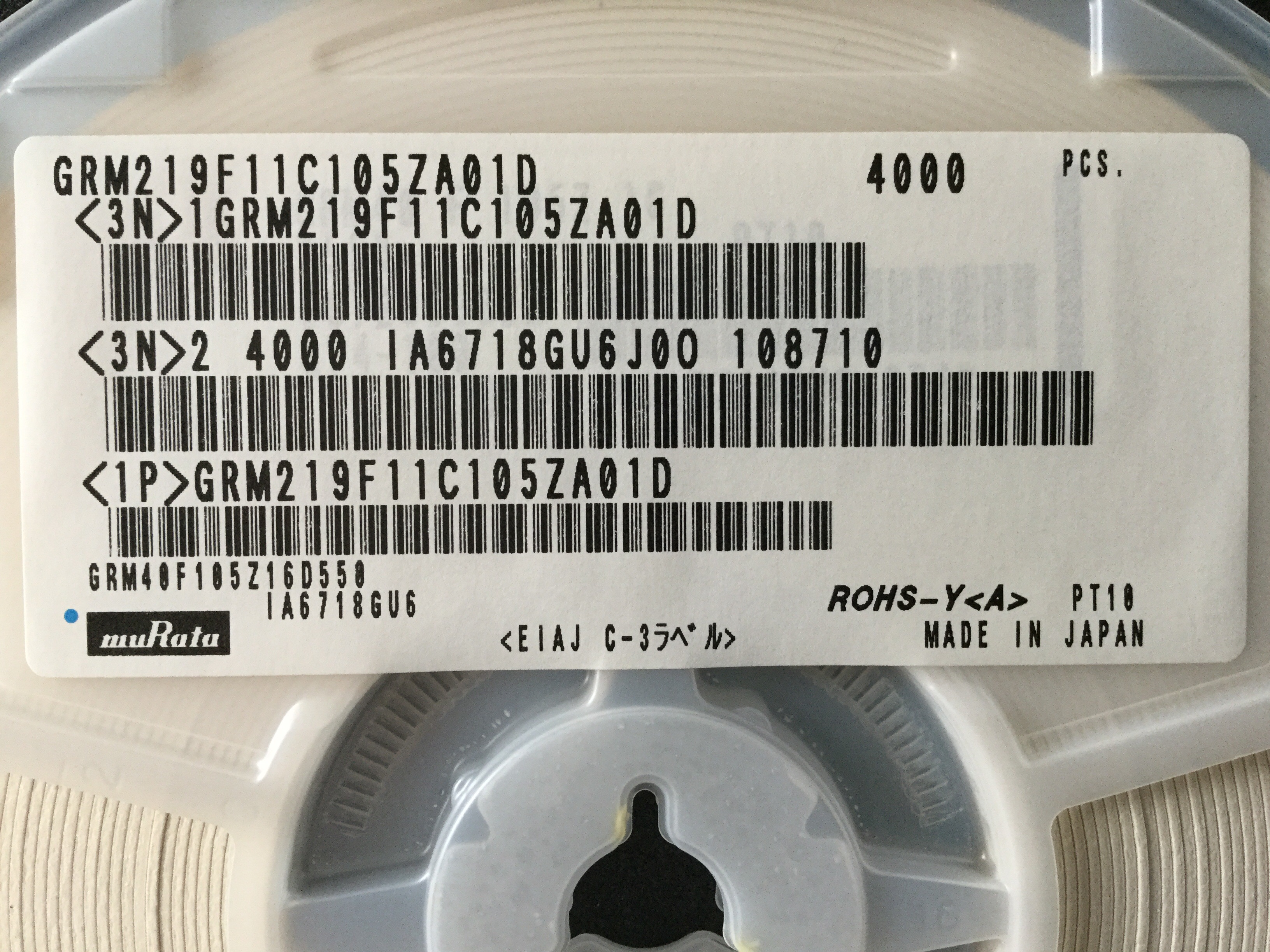 GRM219F11C105ZA01D