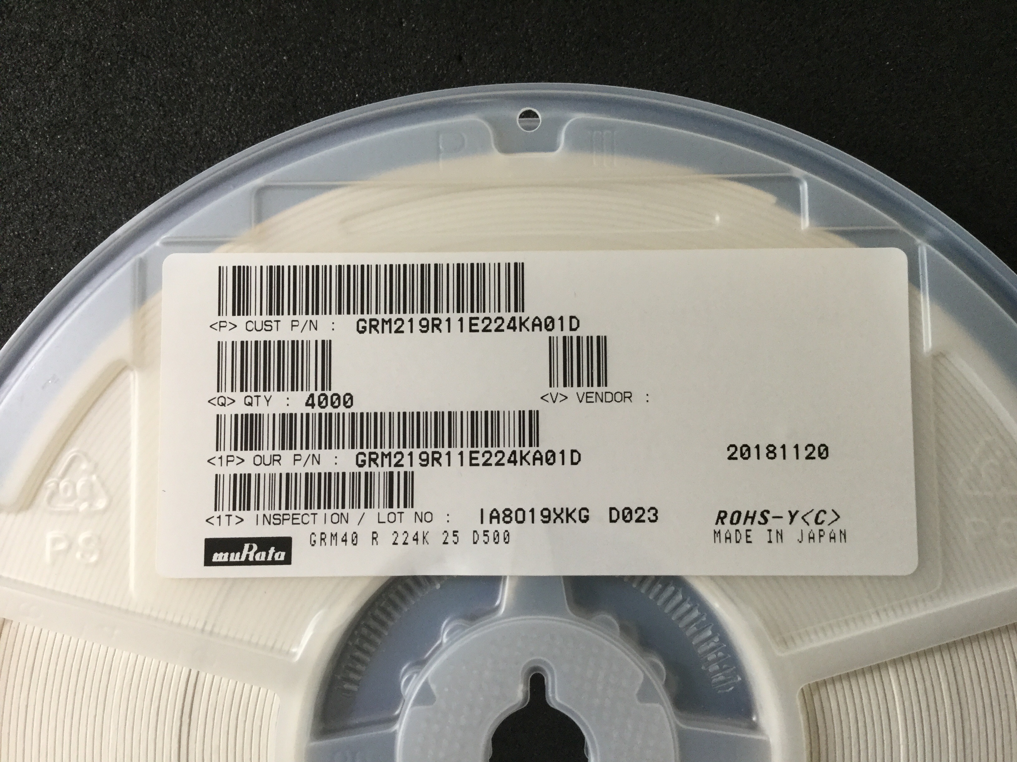 GRM219R11E224KA01D