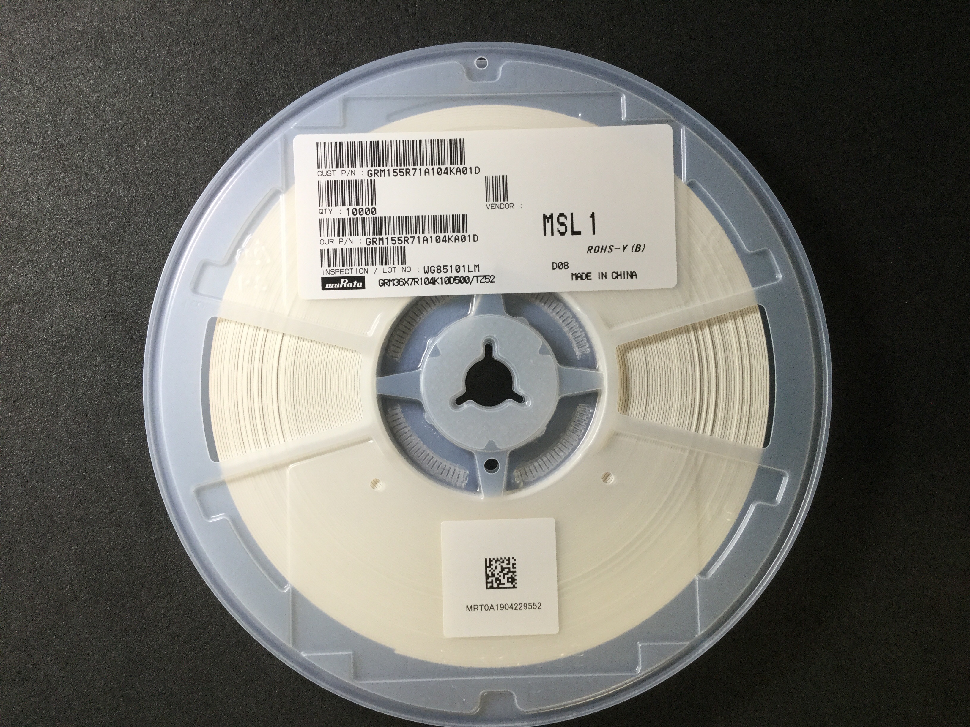 GRM155R71A104KA01D