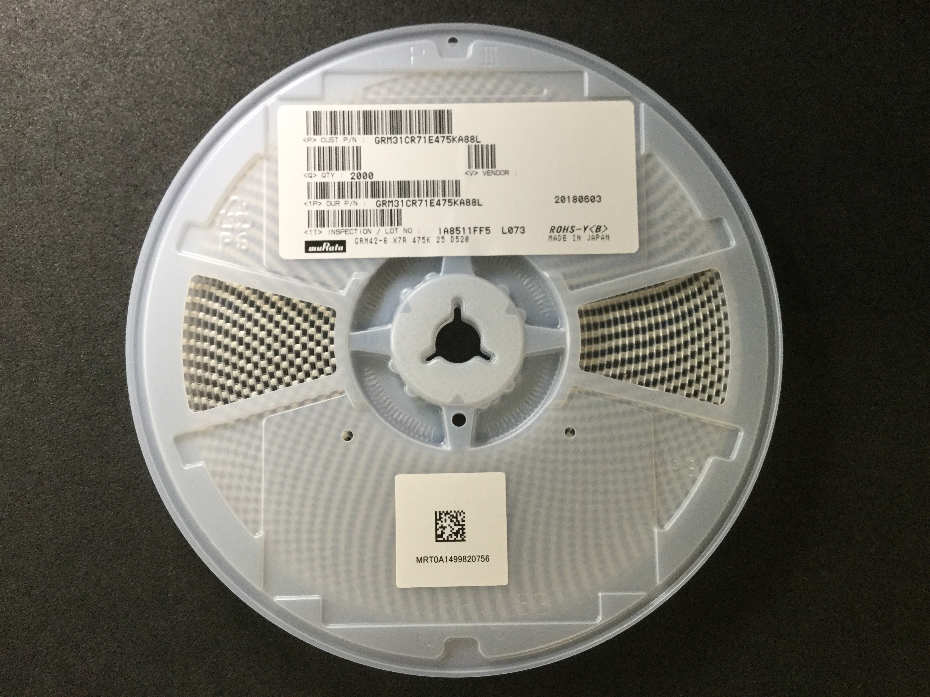GRM31CR71E475KA88L