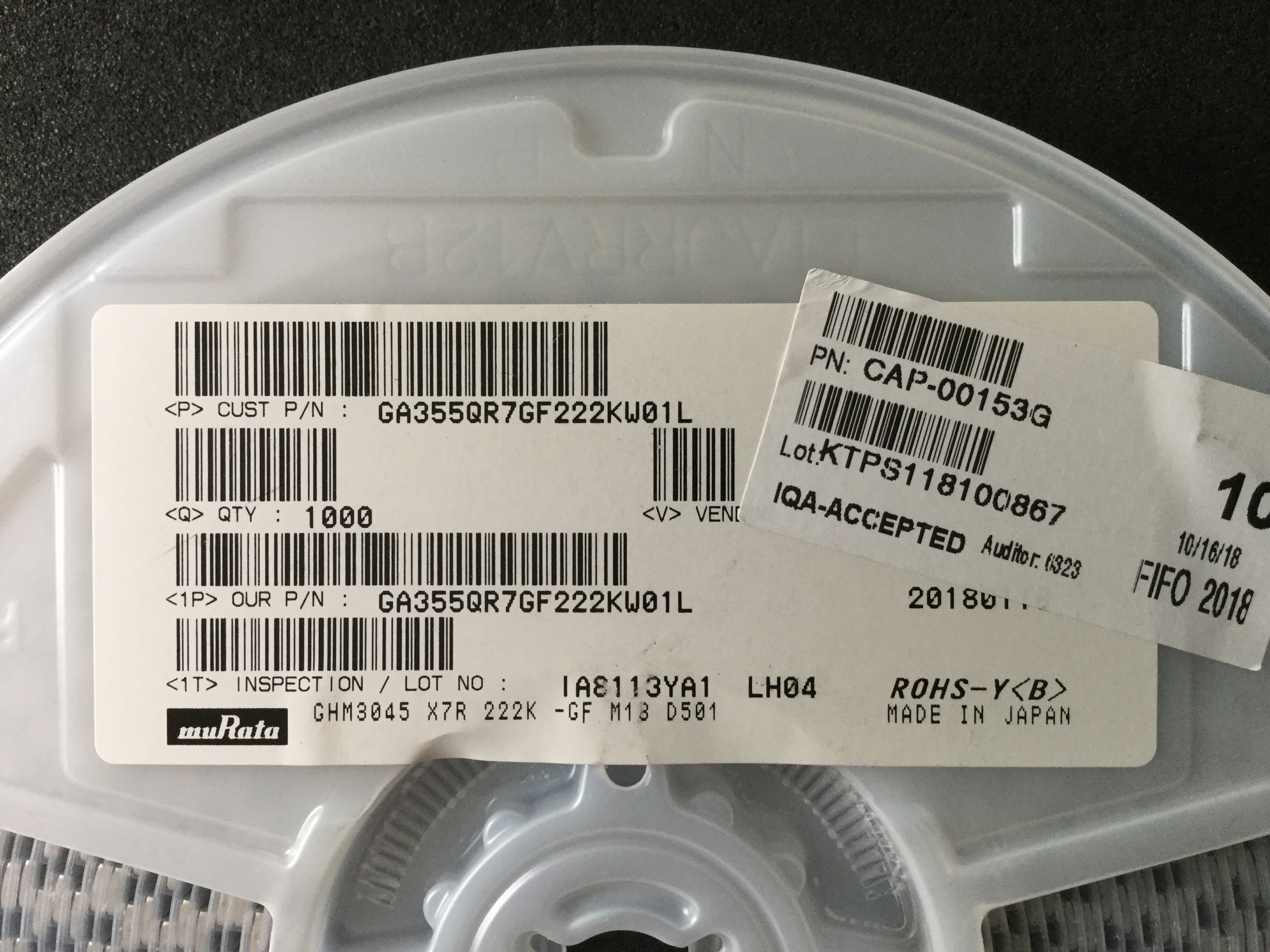 GA355QR7GF222KW01L
