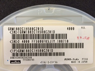 GRM1882C1H5R0CZ01D