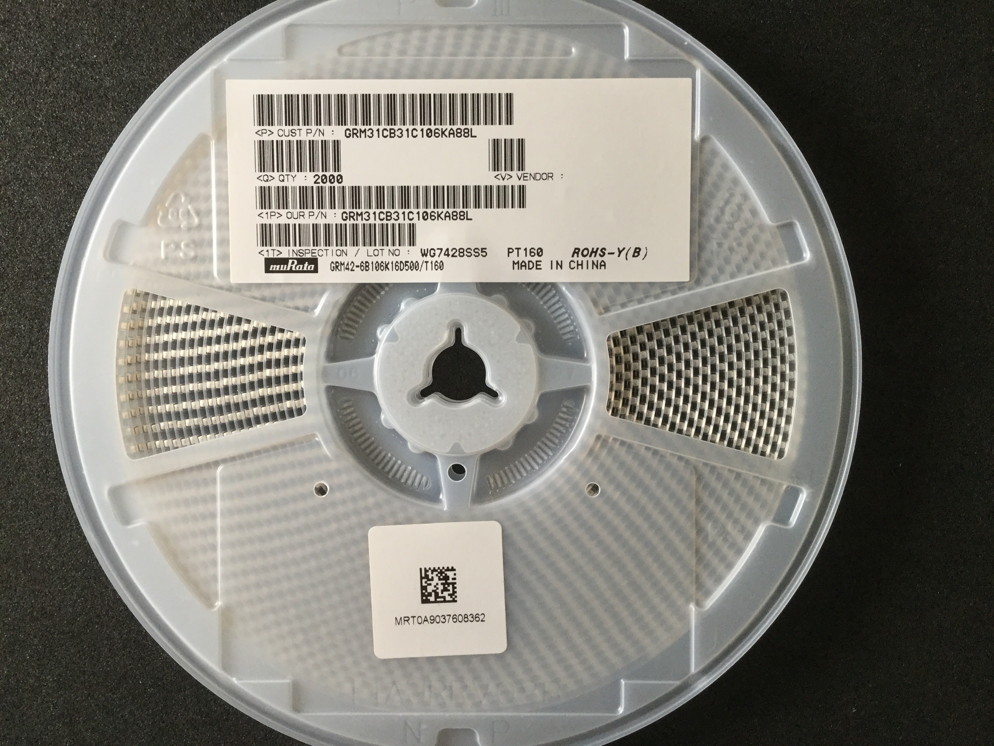 GRM31CB31C106KA88#