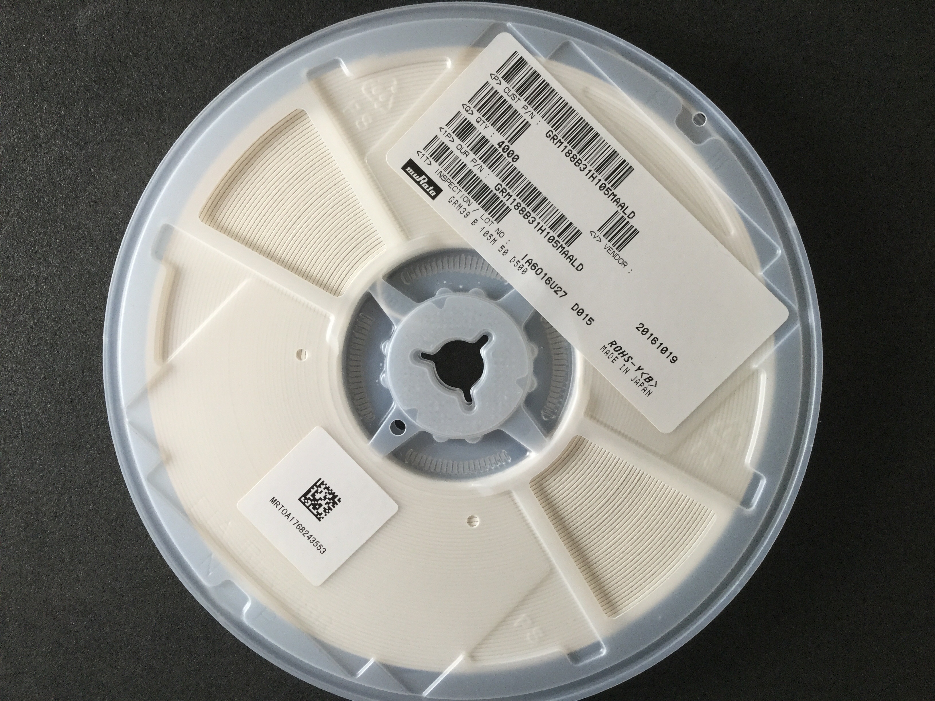 GRM188B31H105MAALD