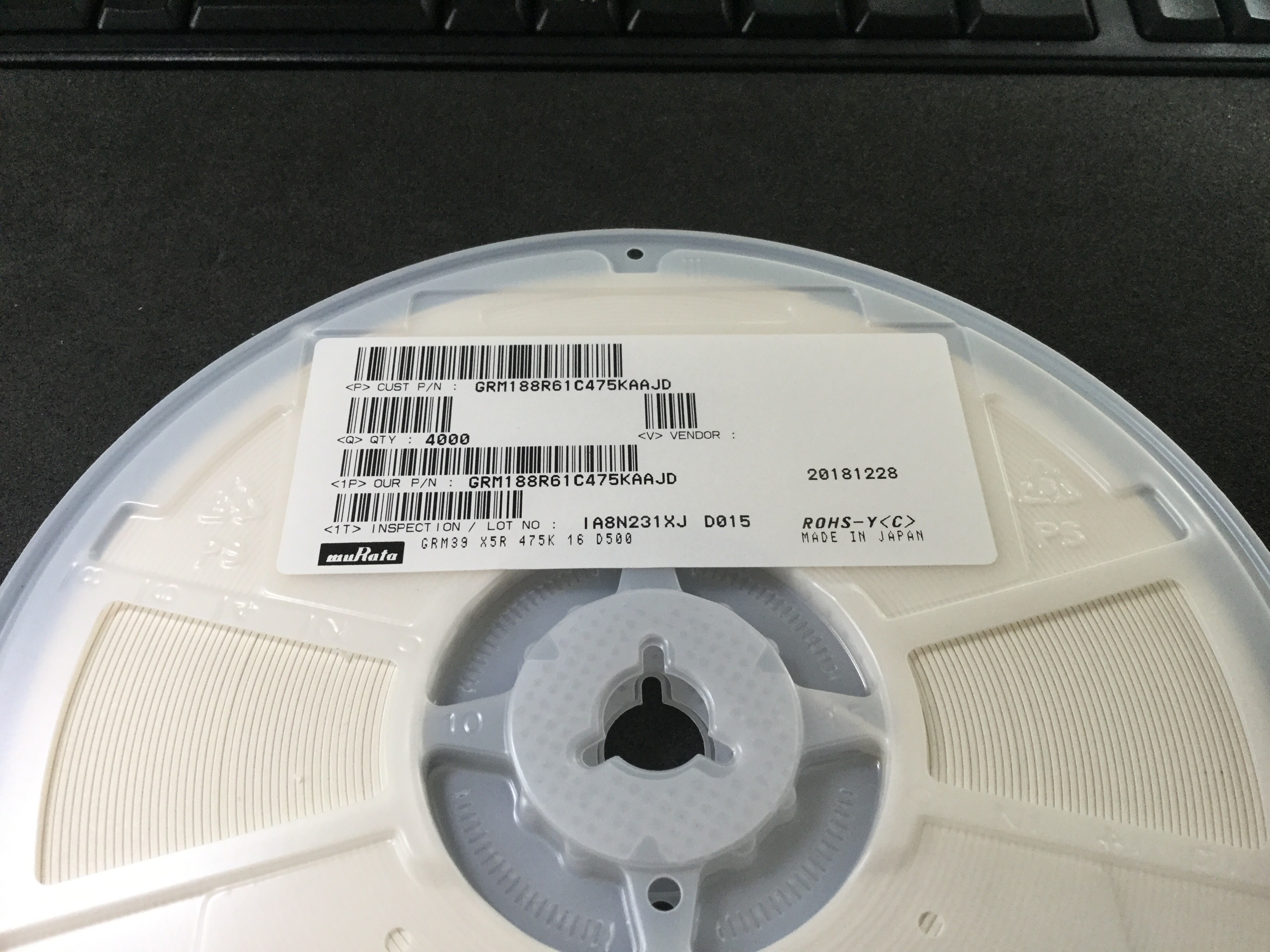 GRM188R61C475KAAJD