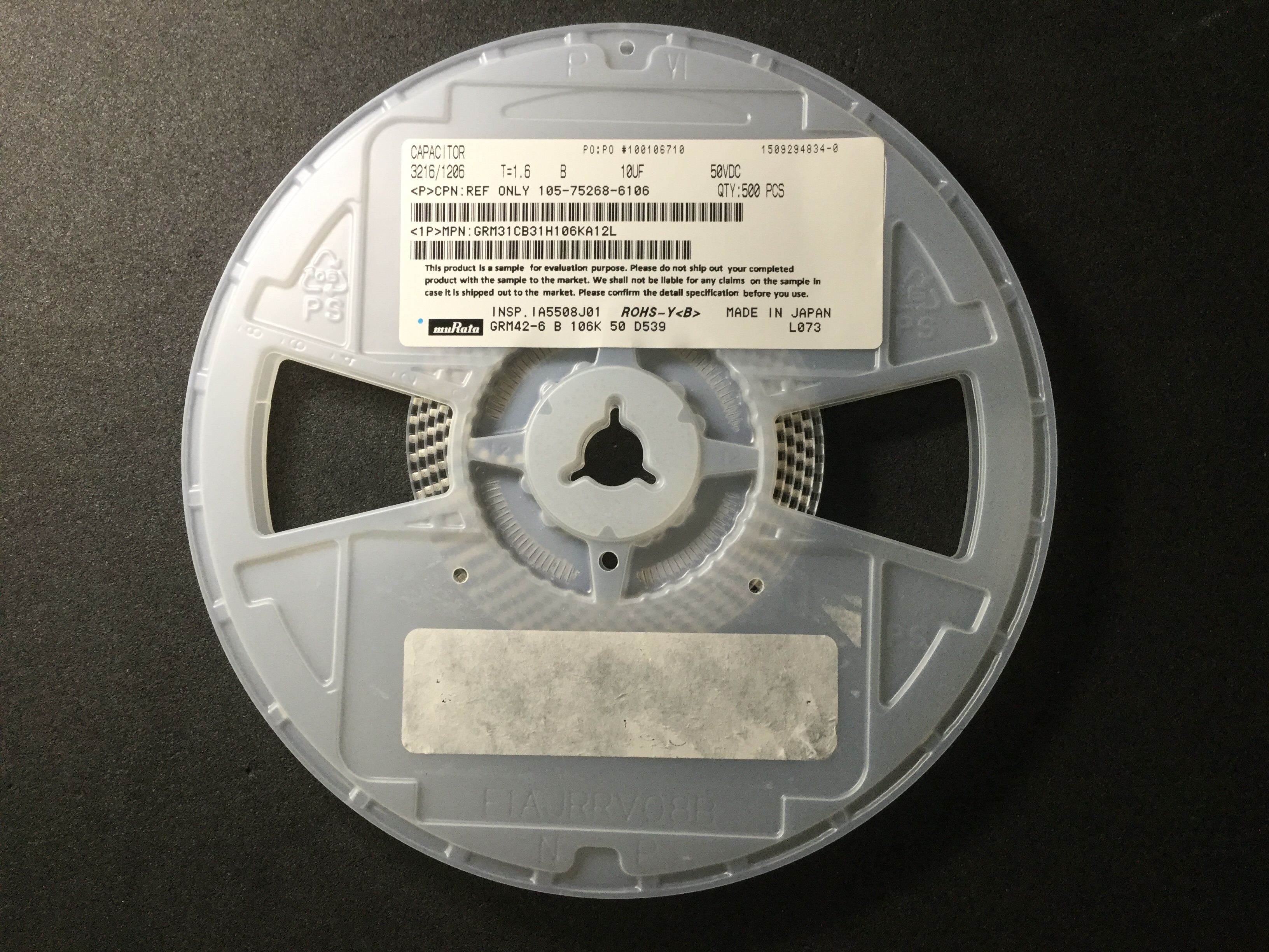 GRM31CB31H106KA12