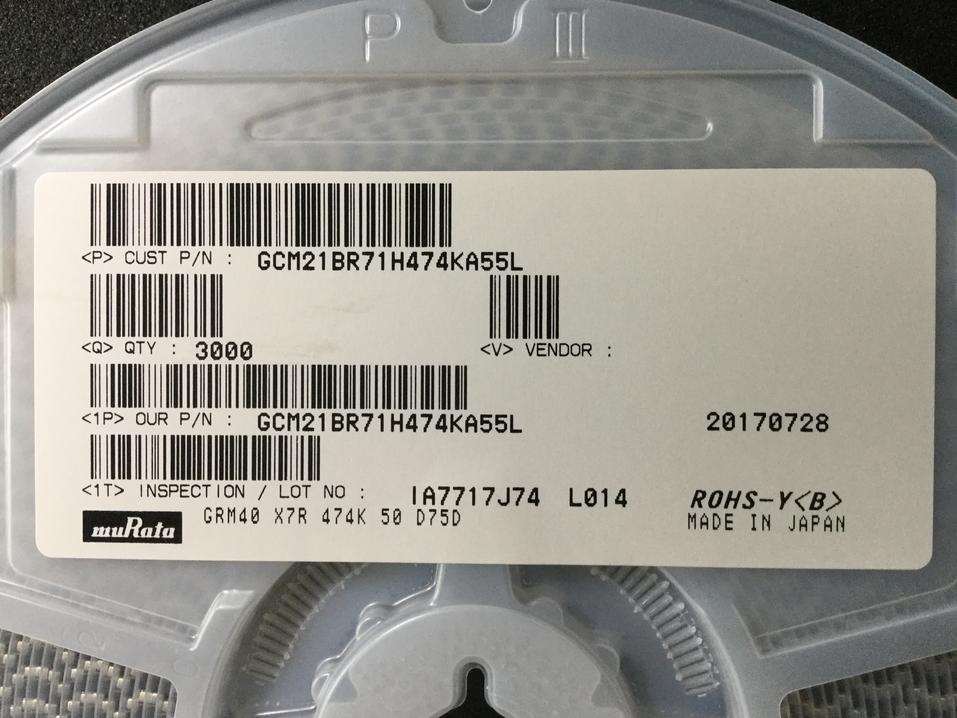 GCM21BR71H474KA55L