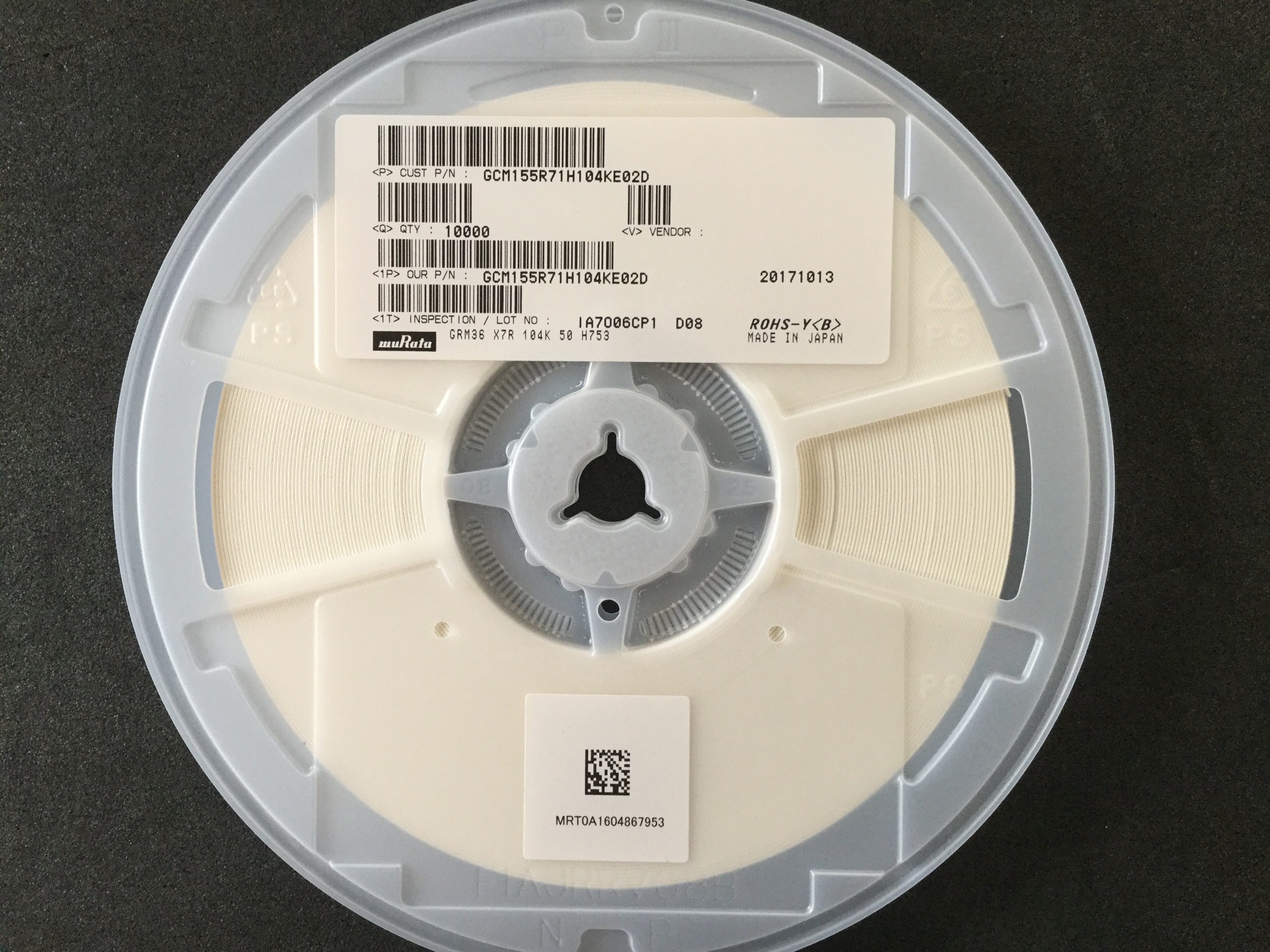 GCM155R71H104KE02D