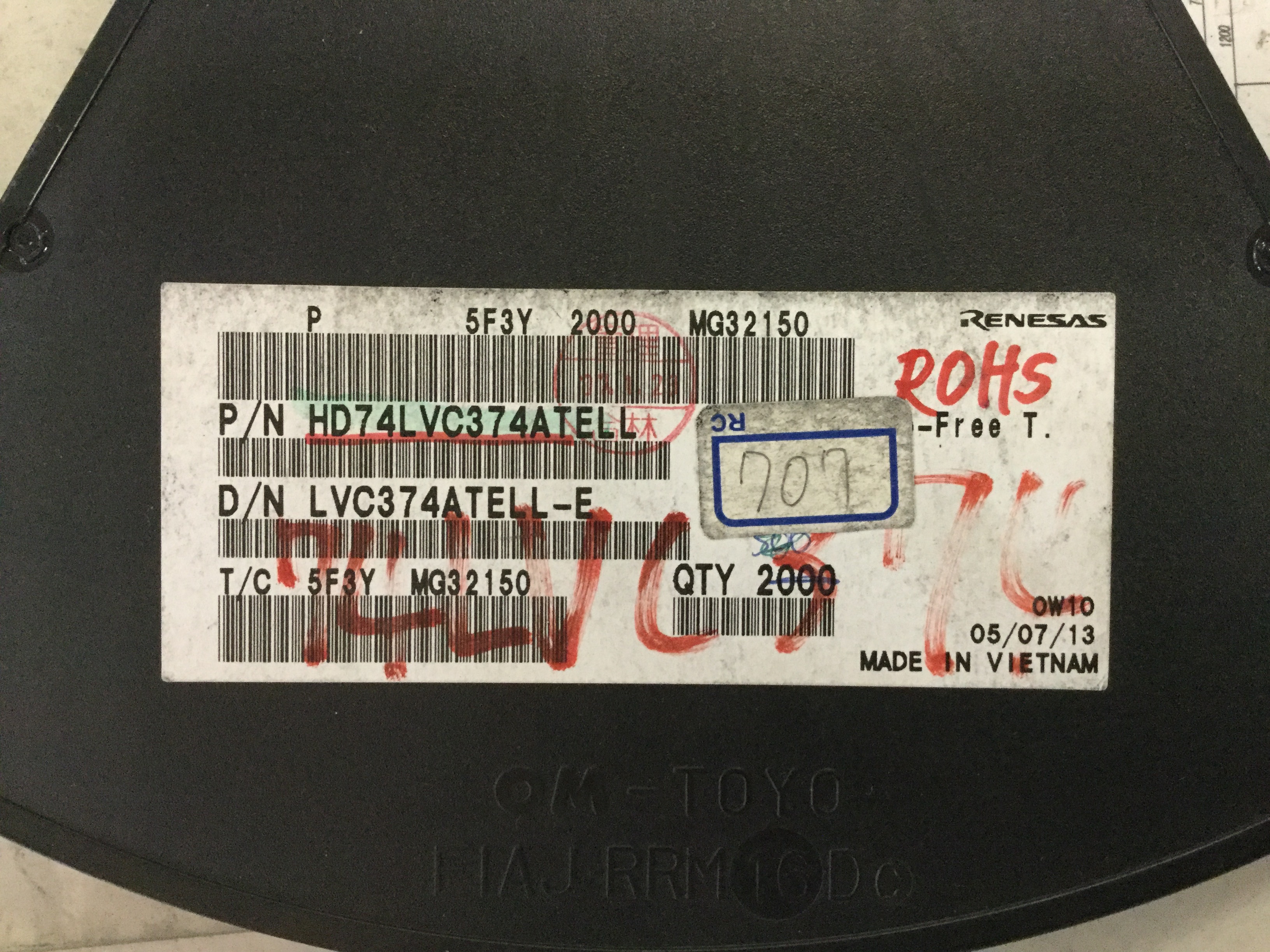 HD74LVC374ATELL
