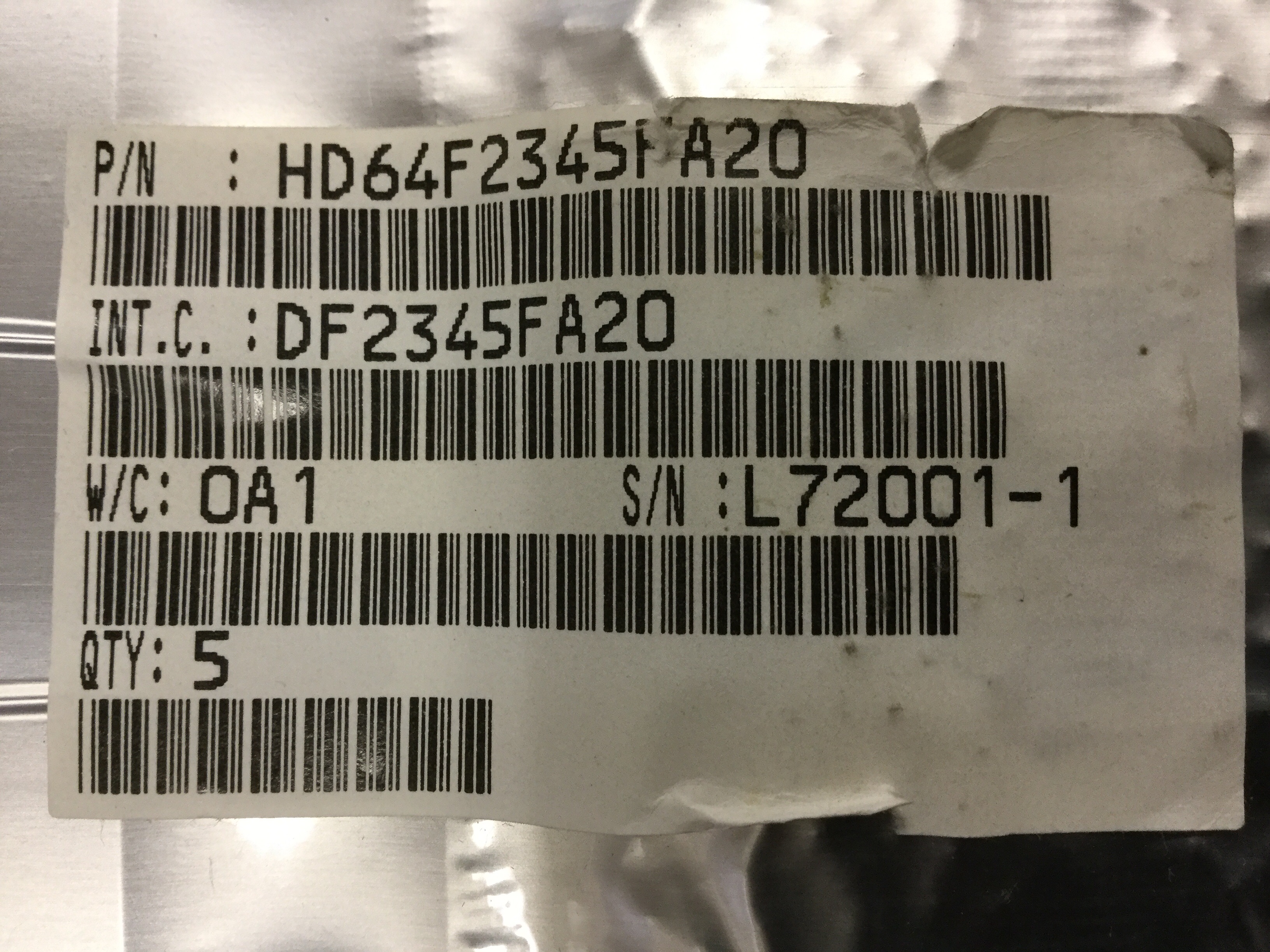 HD64F2345FA20