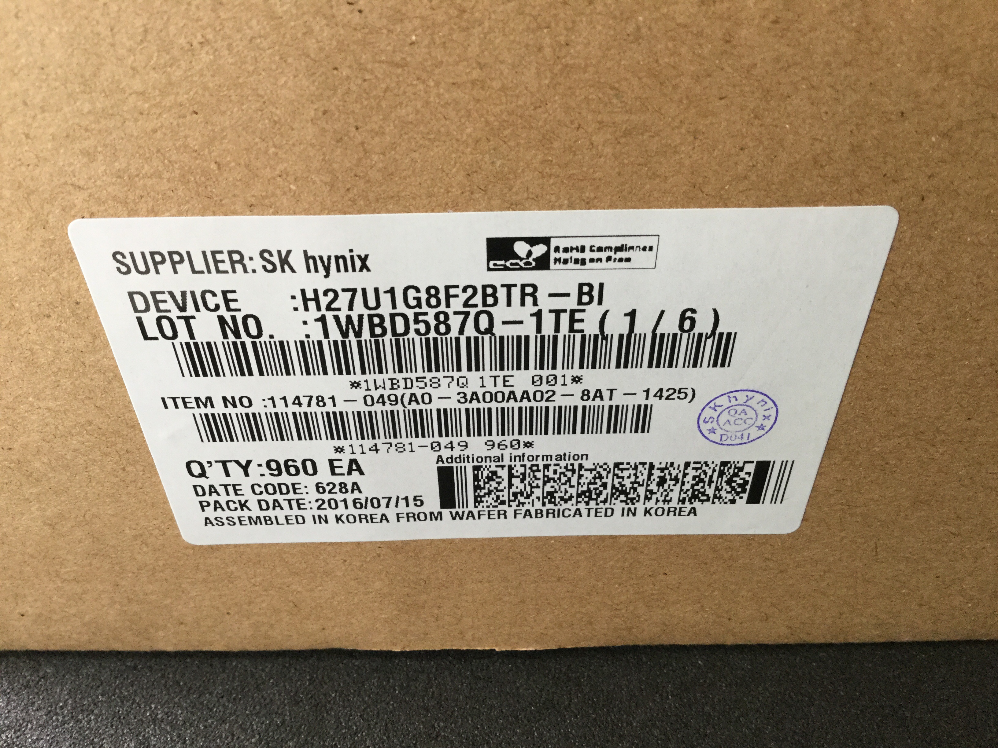 H27U1G8F2BTR-BI