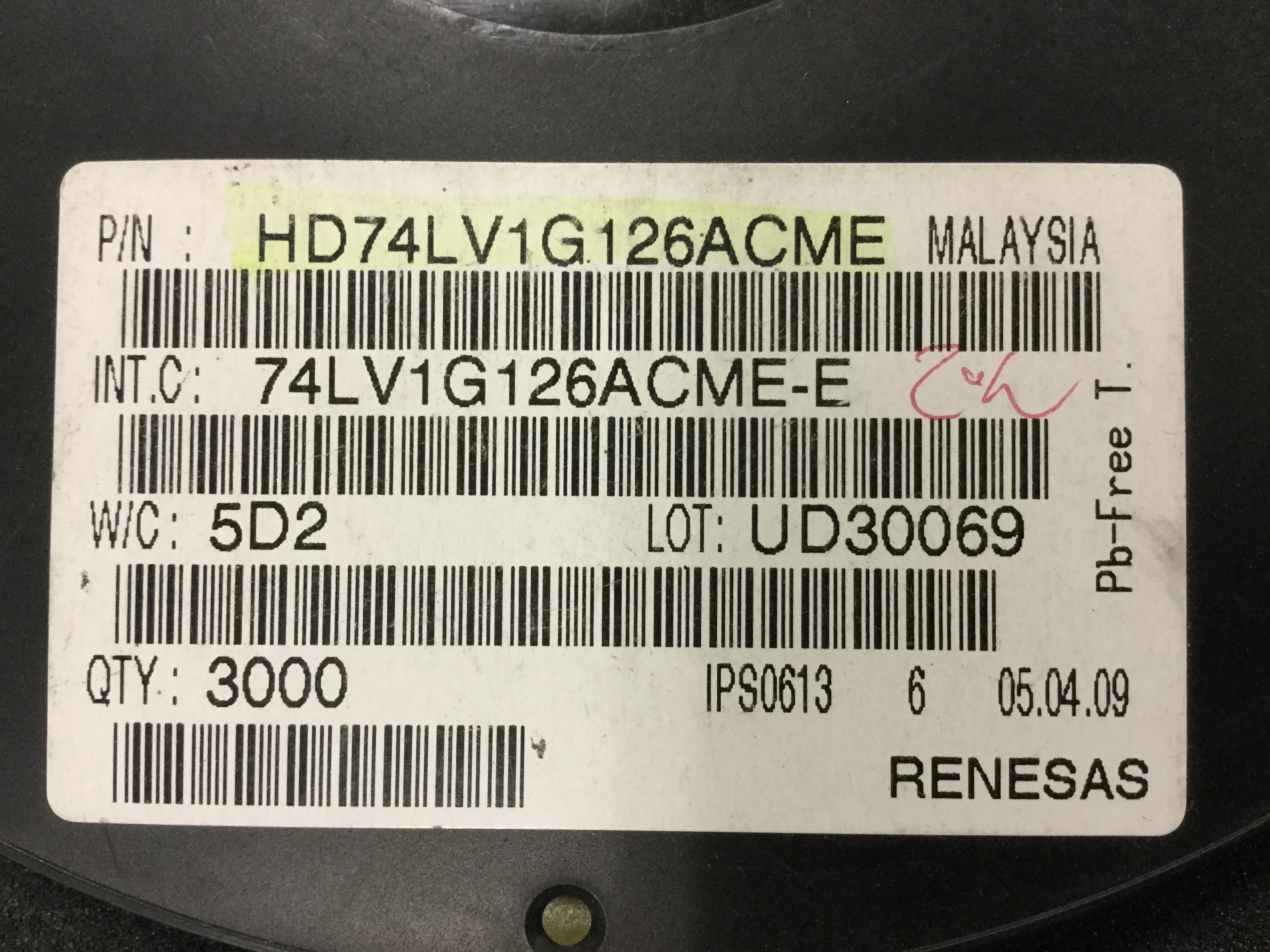 HD74LV1G126ACME