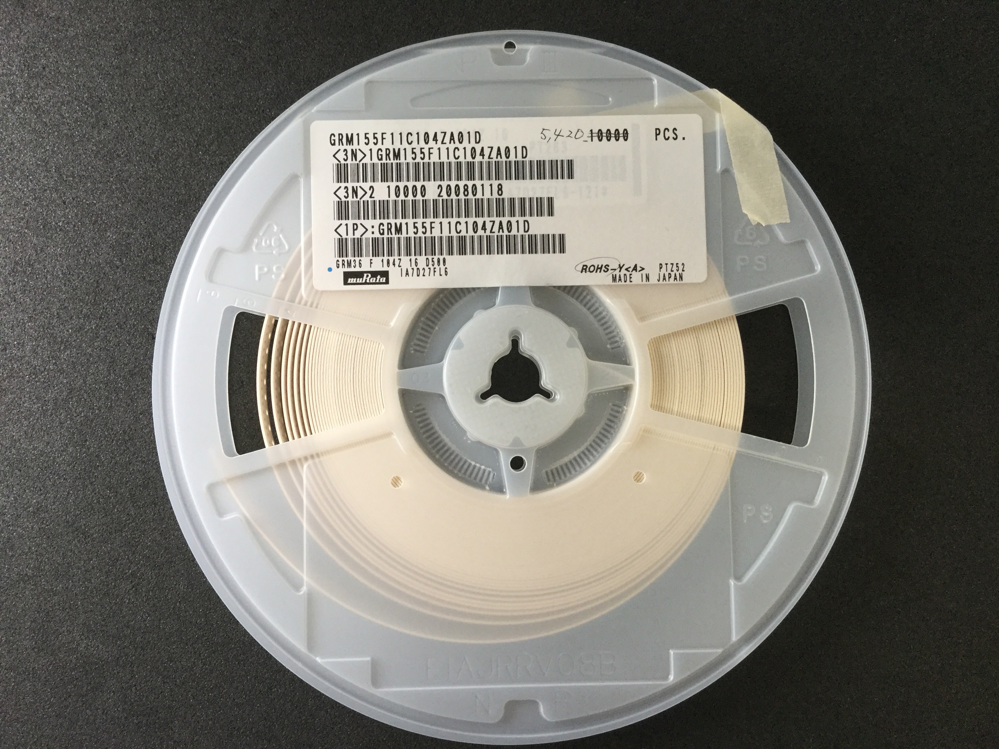 GRM155F11C104ZA01D