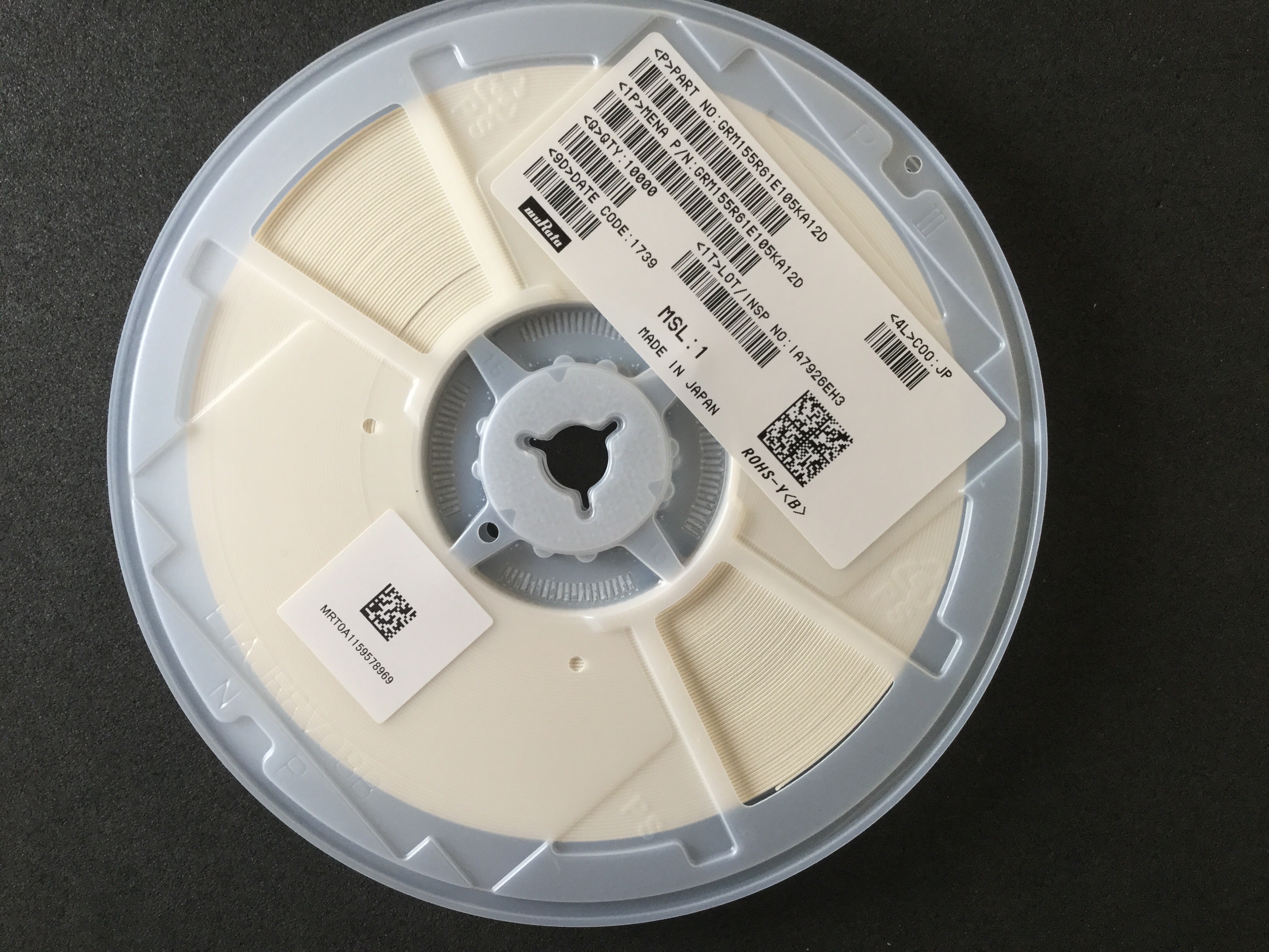 GRM155R61E105KA12#