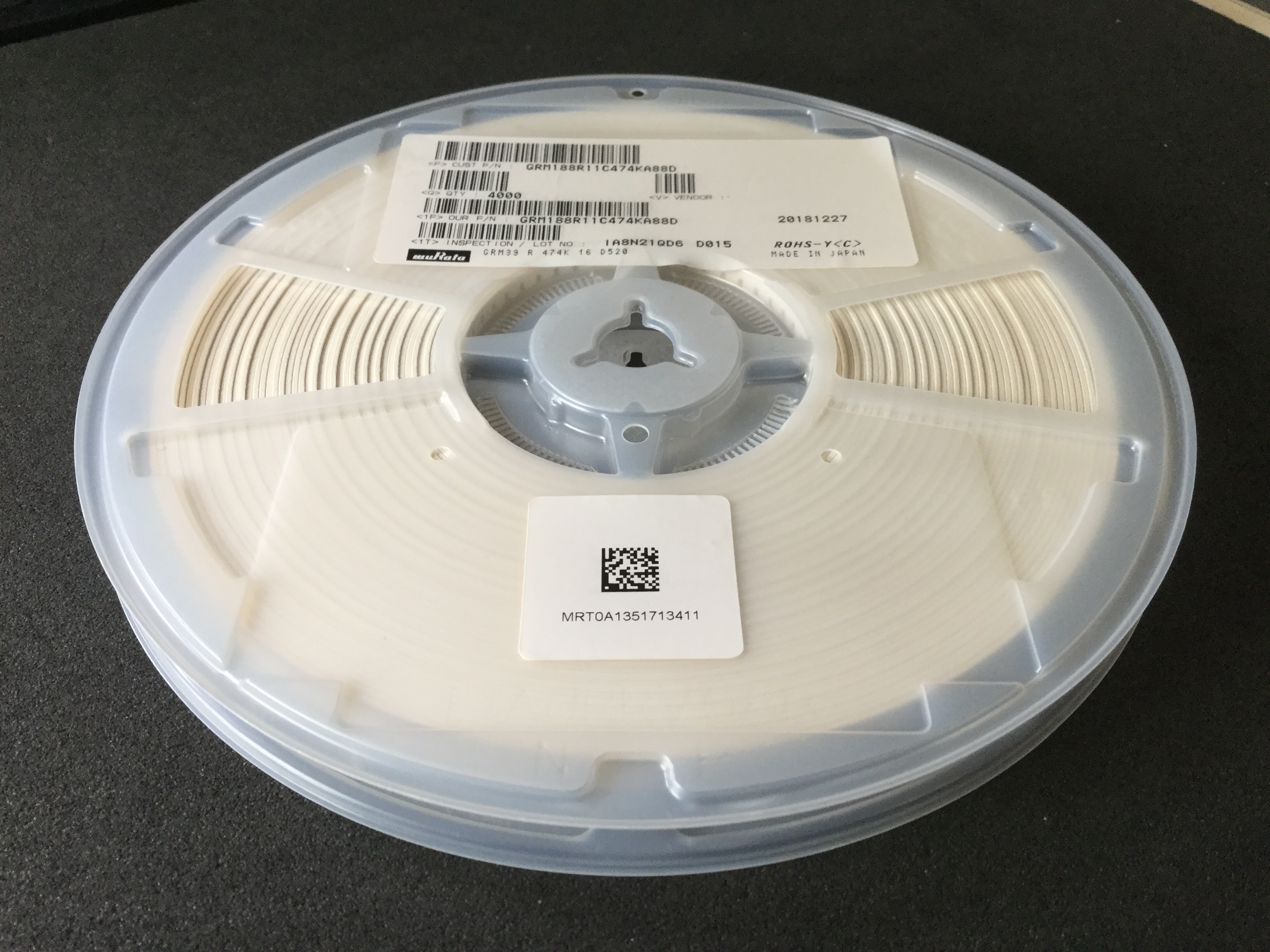 GRM188R11C474KA88D