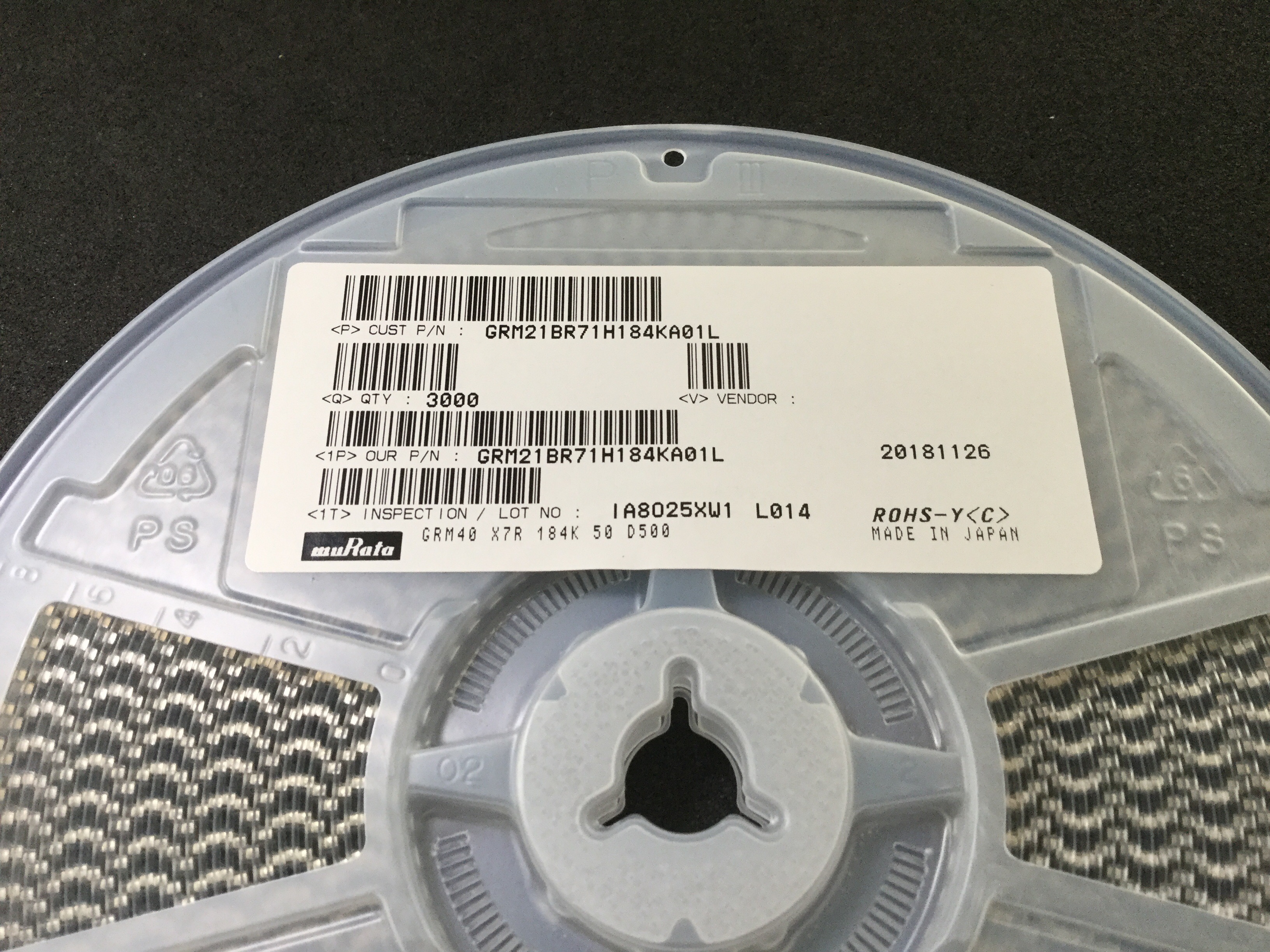 GRM21BR71H184KA01L
