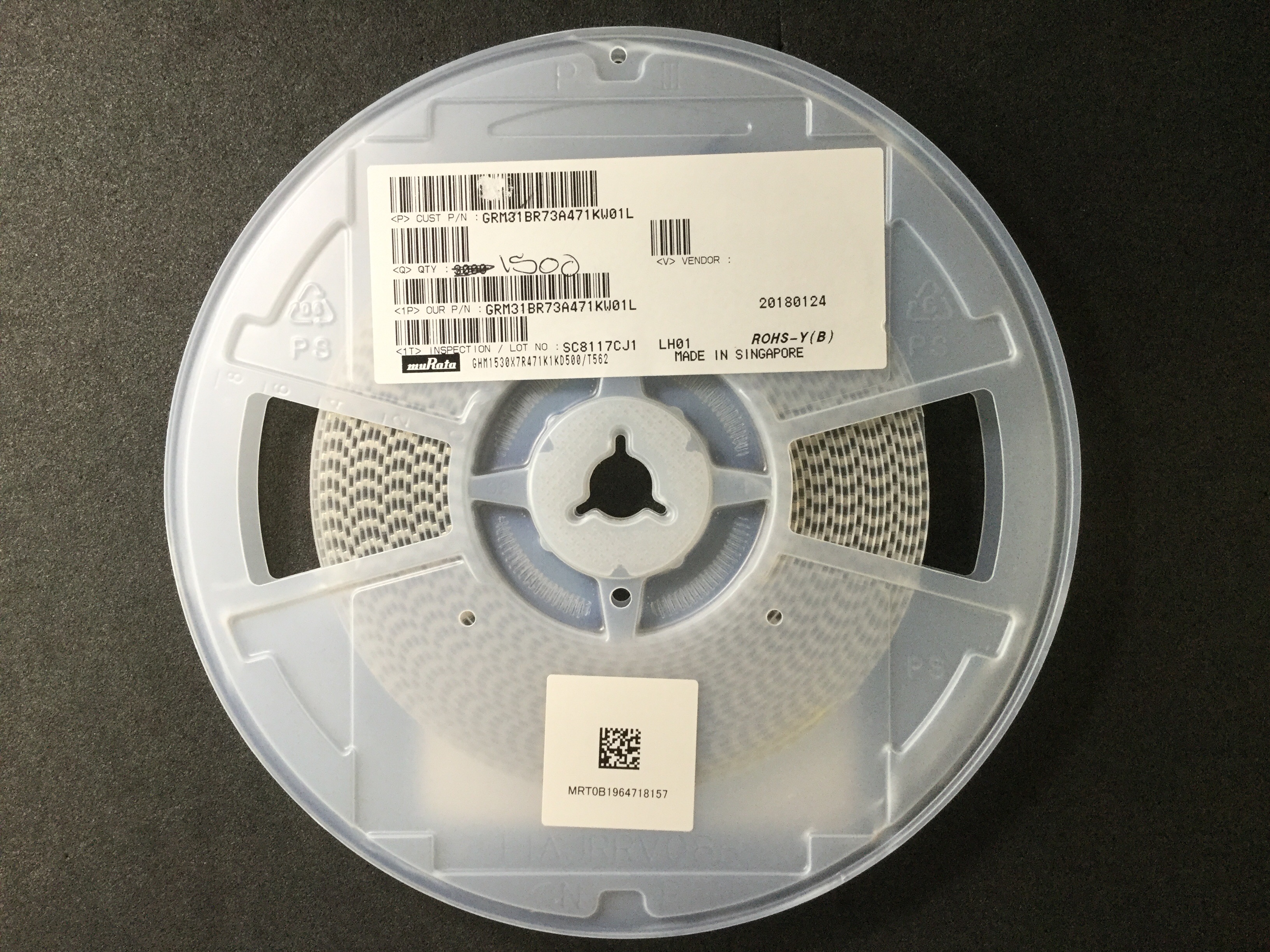 GRM31BR73A471KW01L