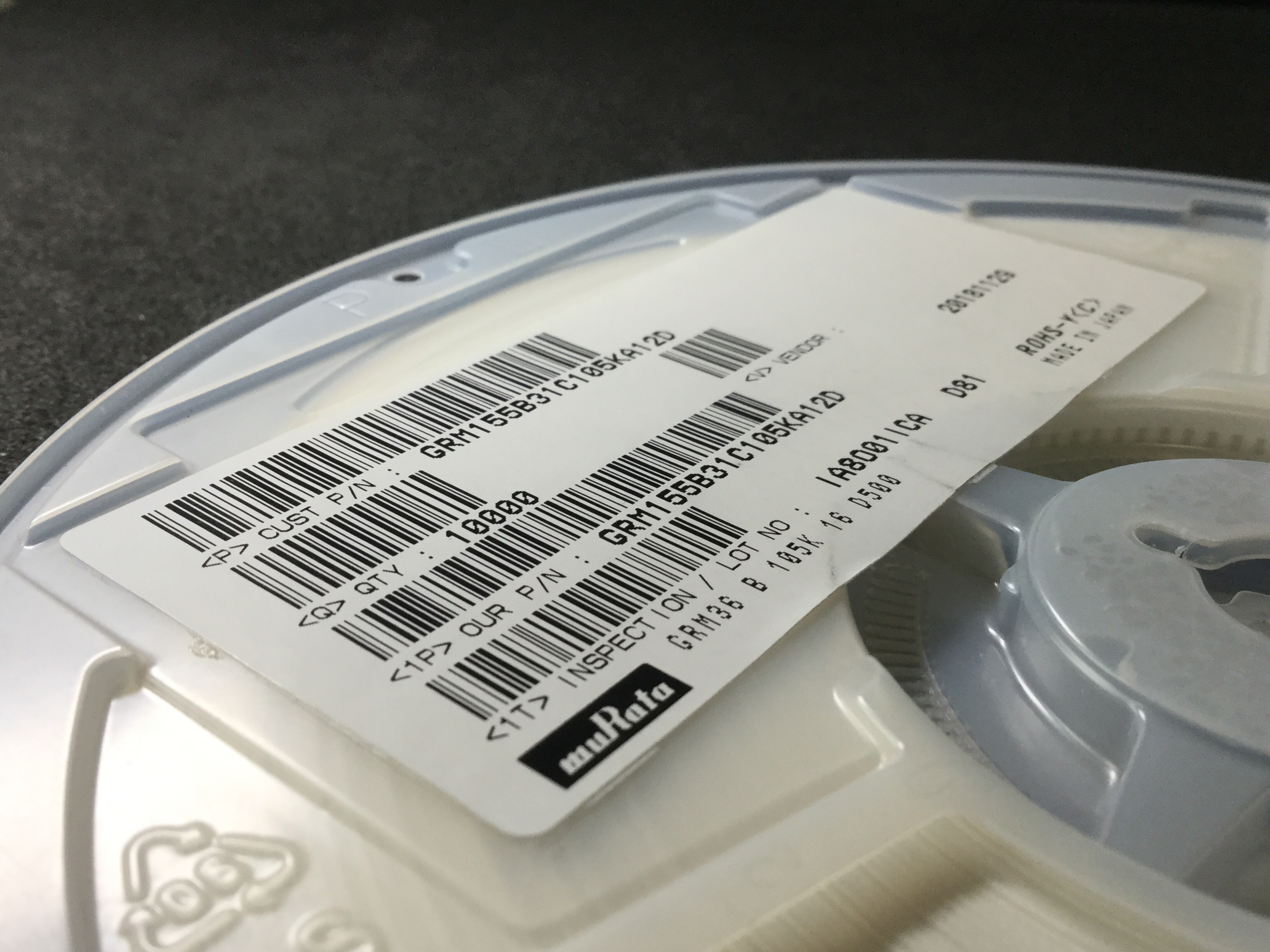 GRM155B31C105KA12D