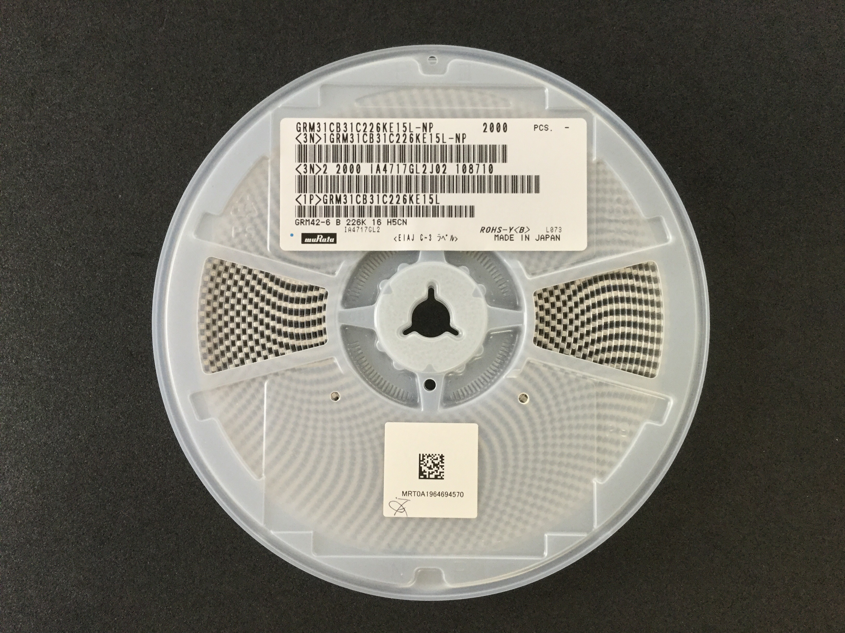 GRM31CB31C226KE15L