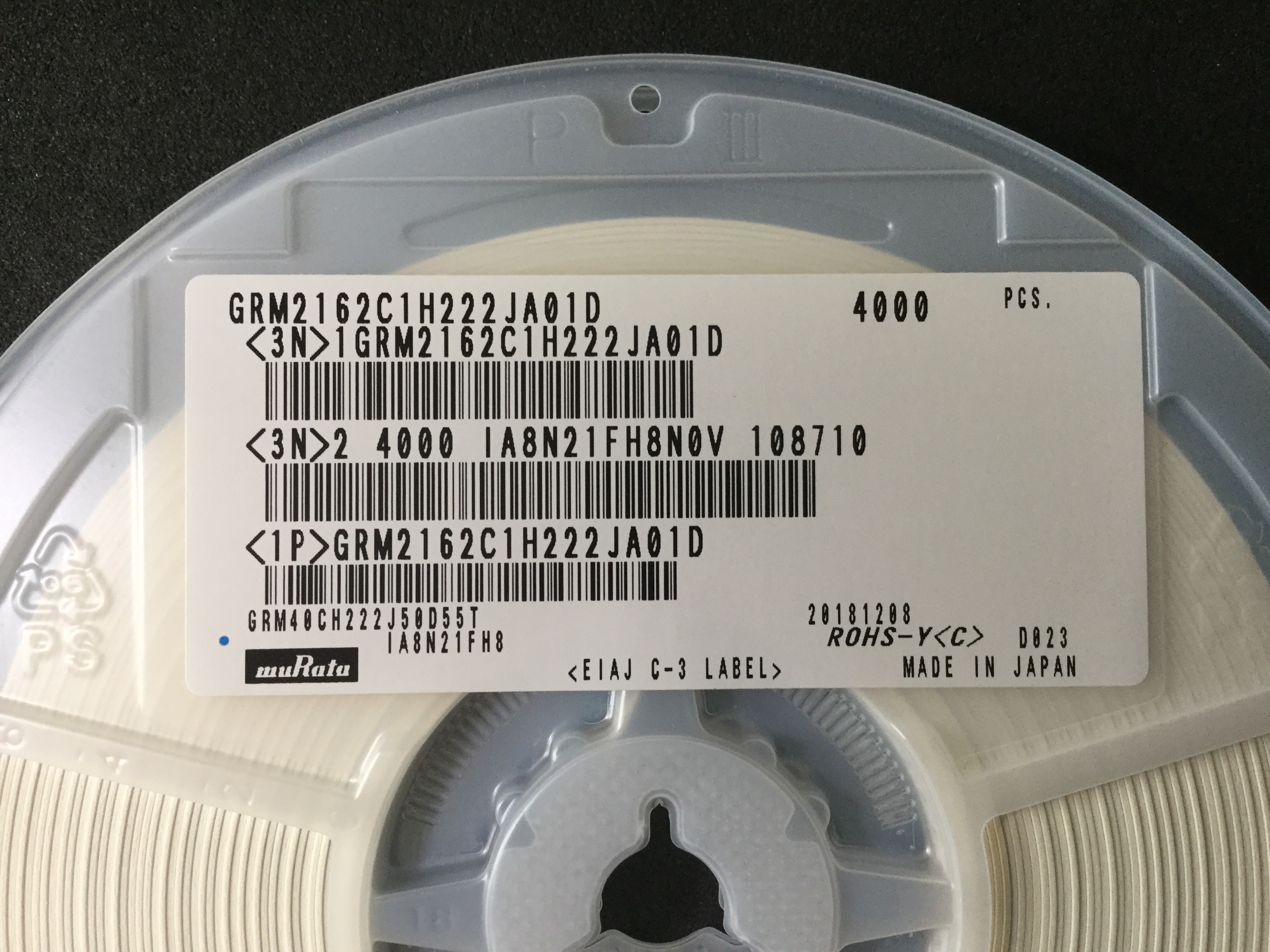 GRM2162C1H222JA01D