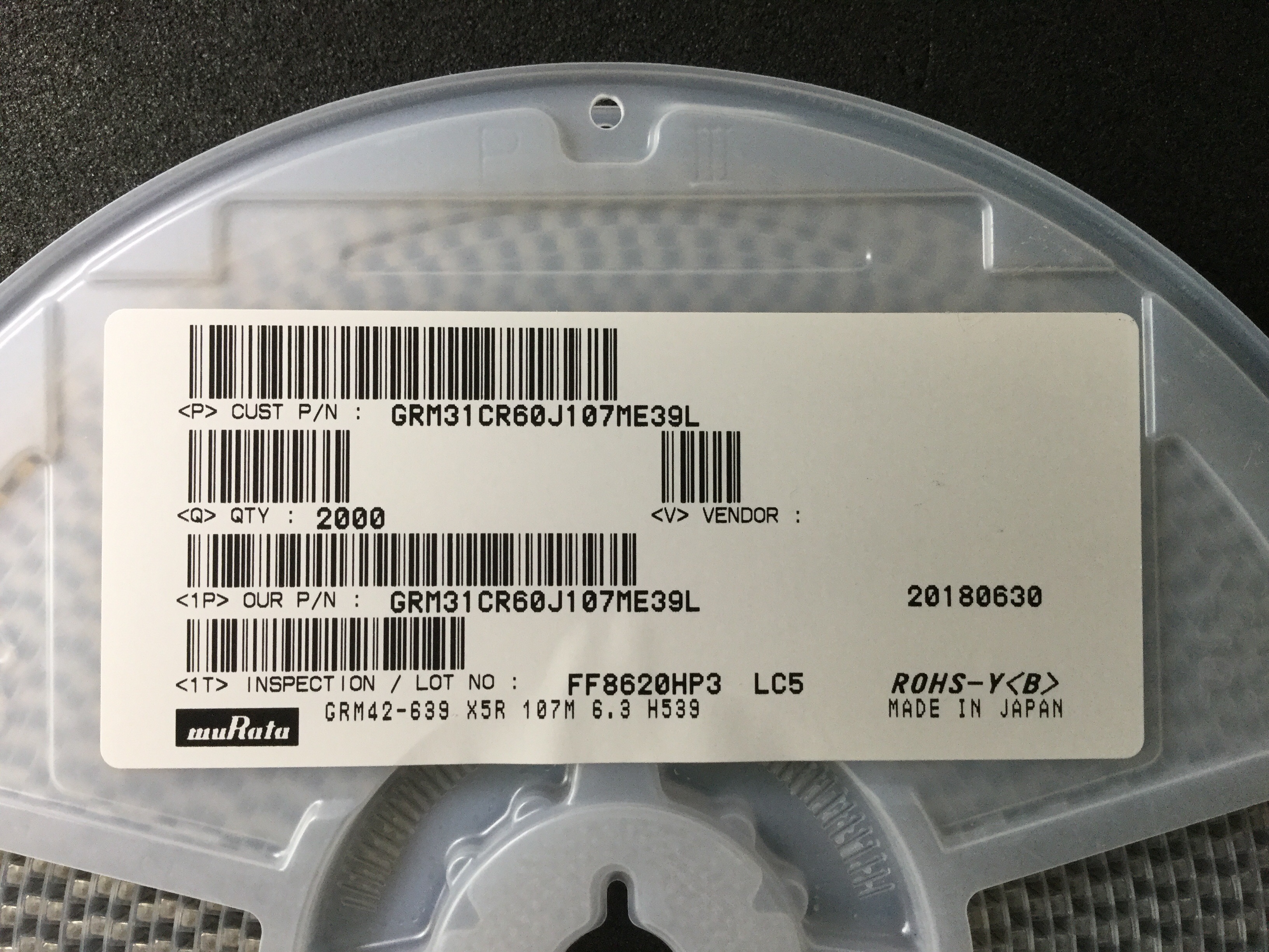 GRM31CR60J107ME39L