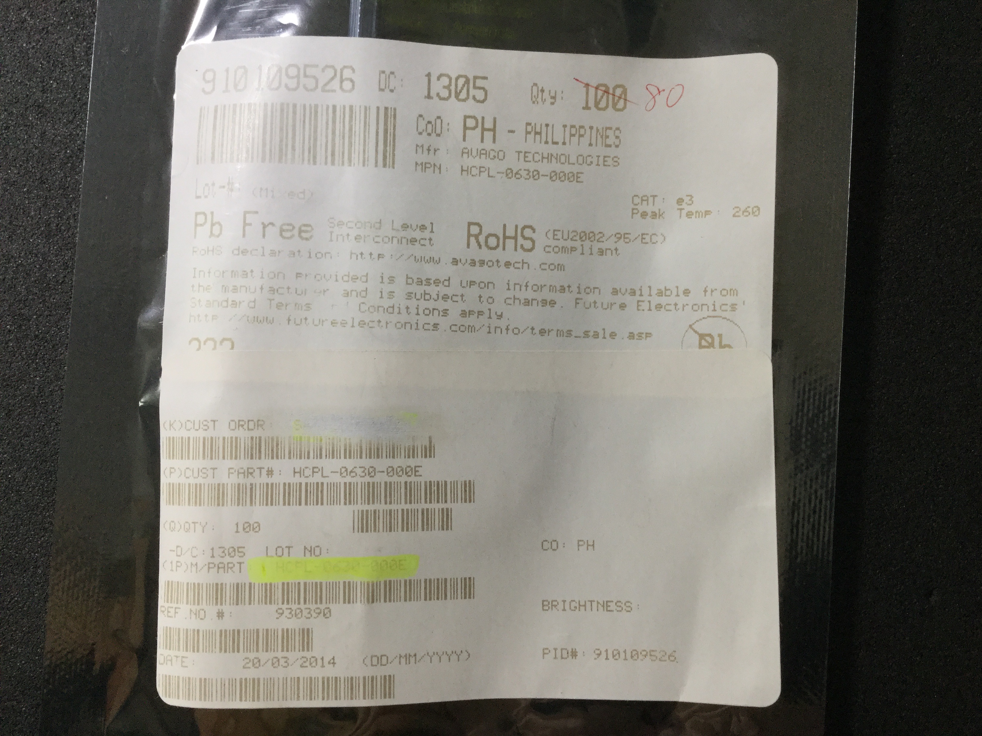 HCPL-0630-000E
