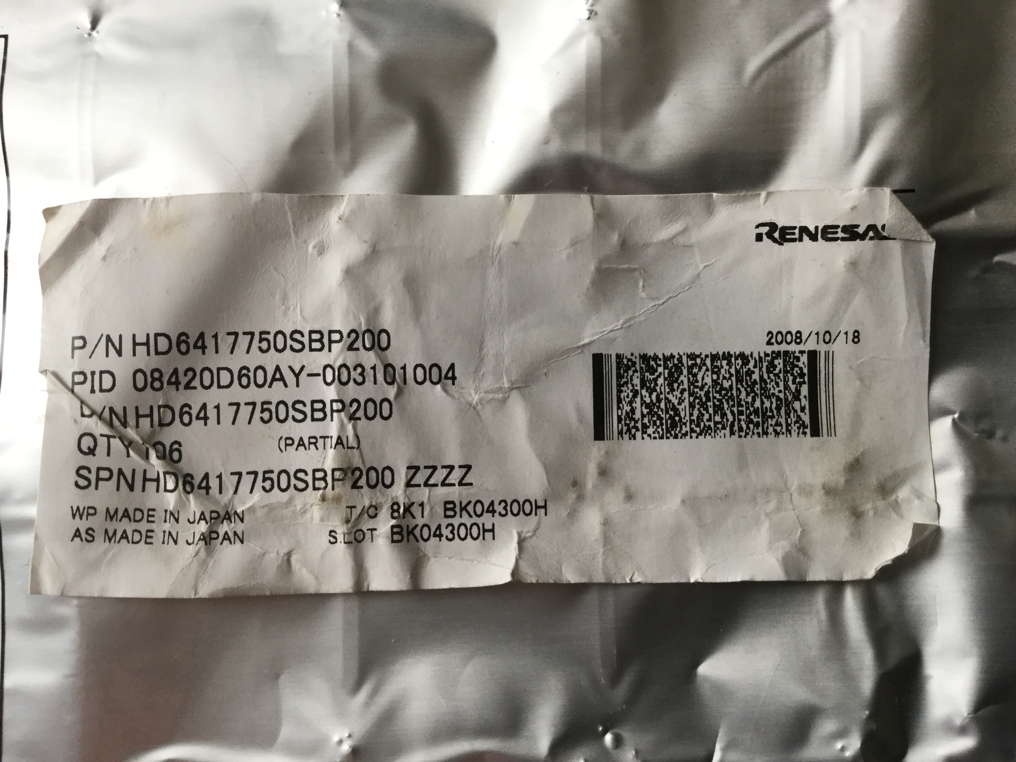 HD6417750SBP200