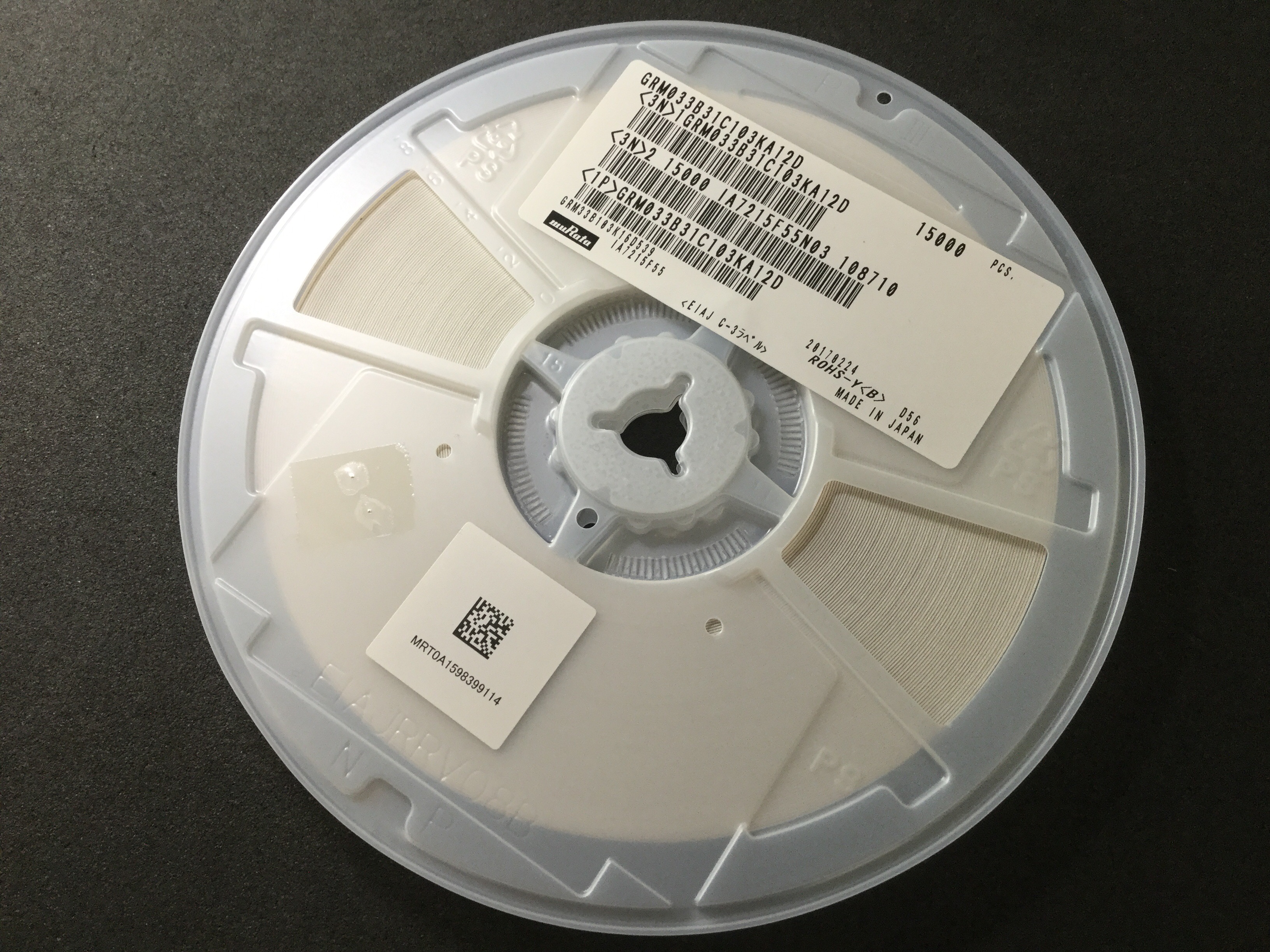 GRM033B31C103KA12D