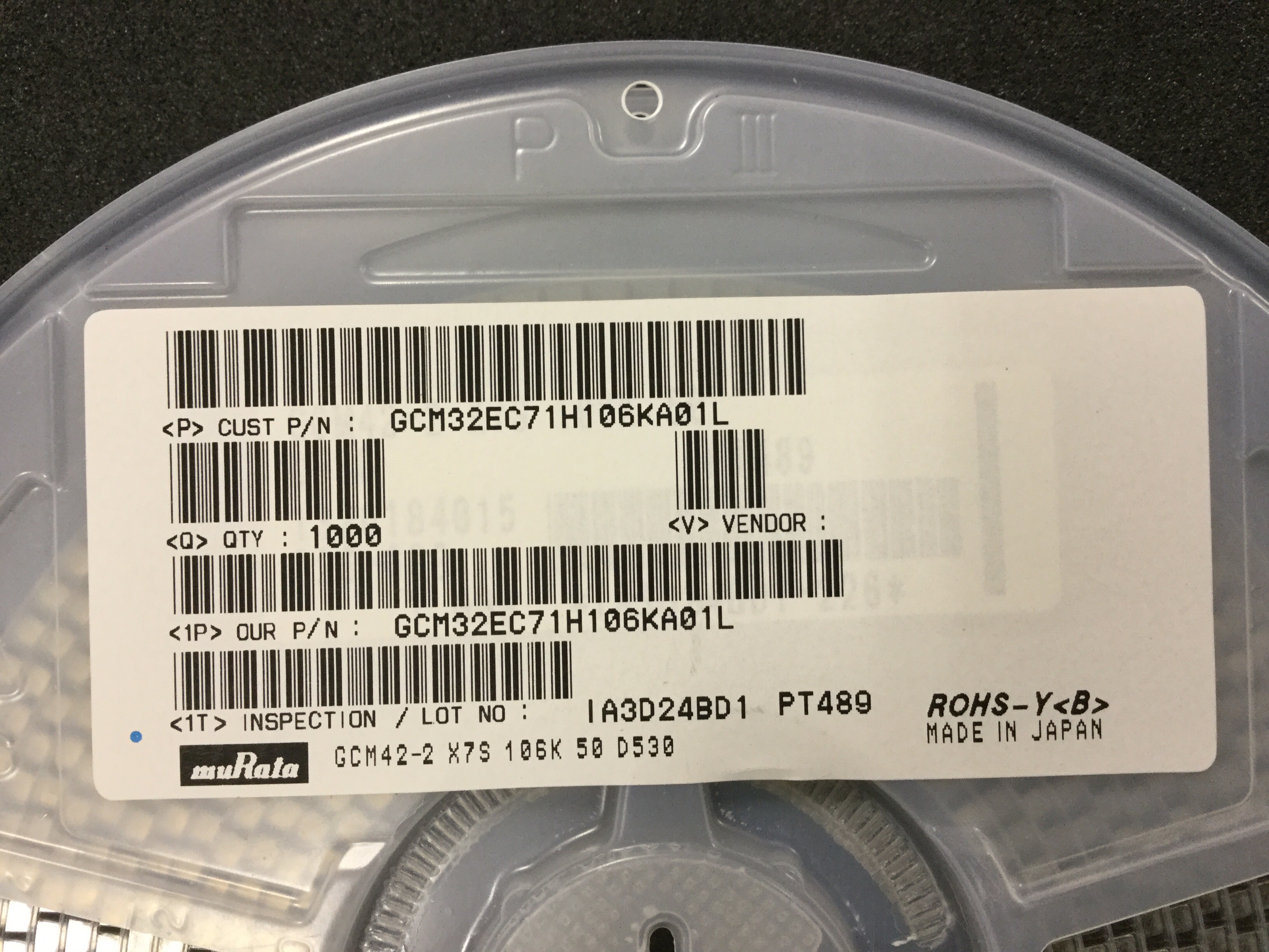 GCM32EC71H106KA01#