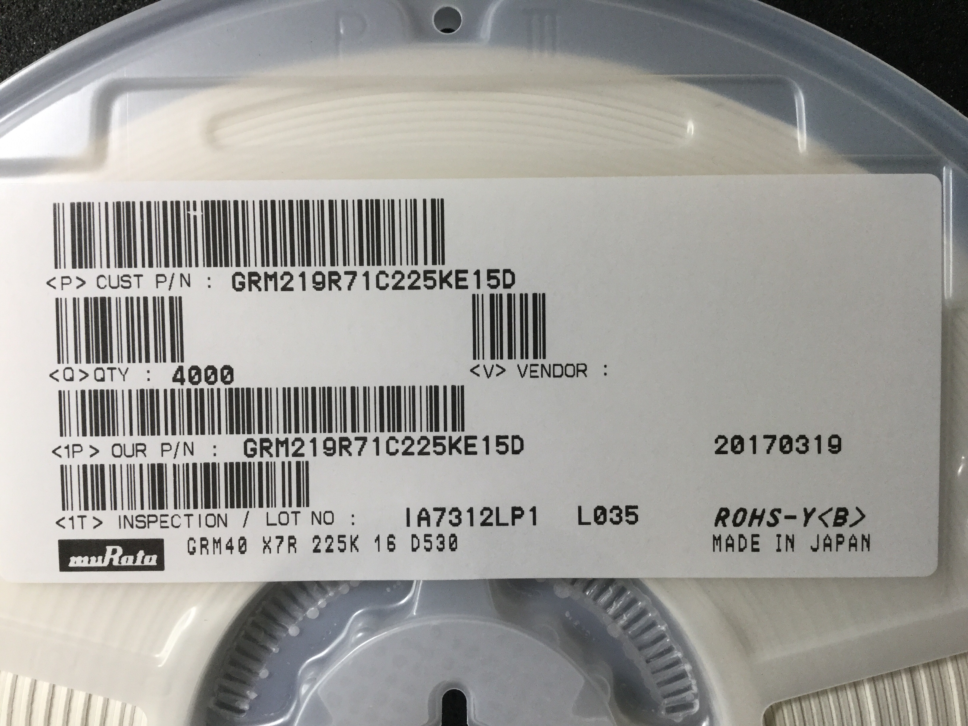 GRM219R71C225KE15D