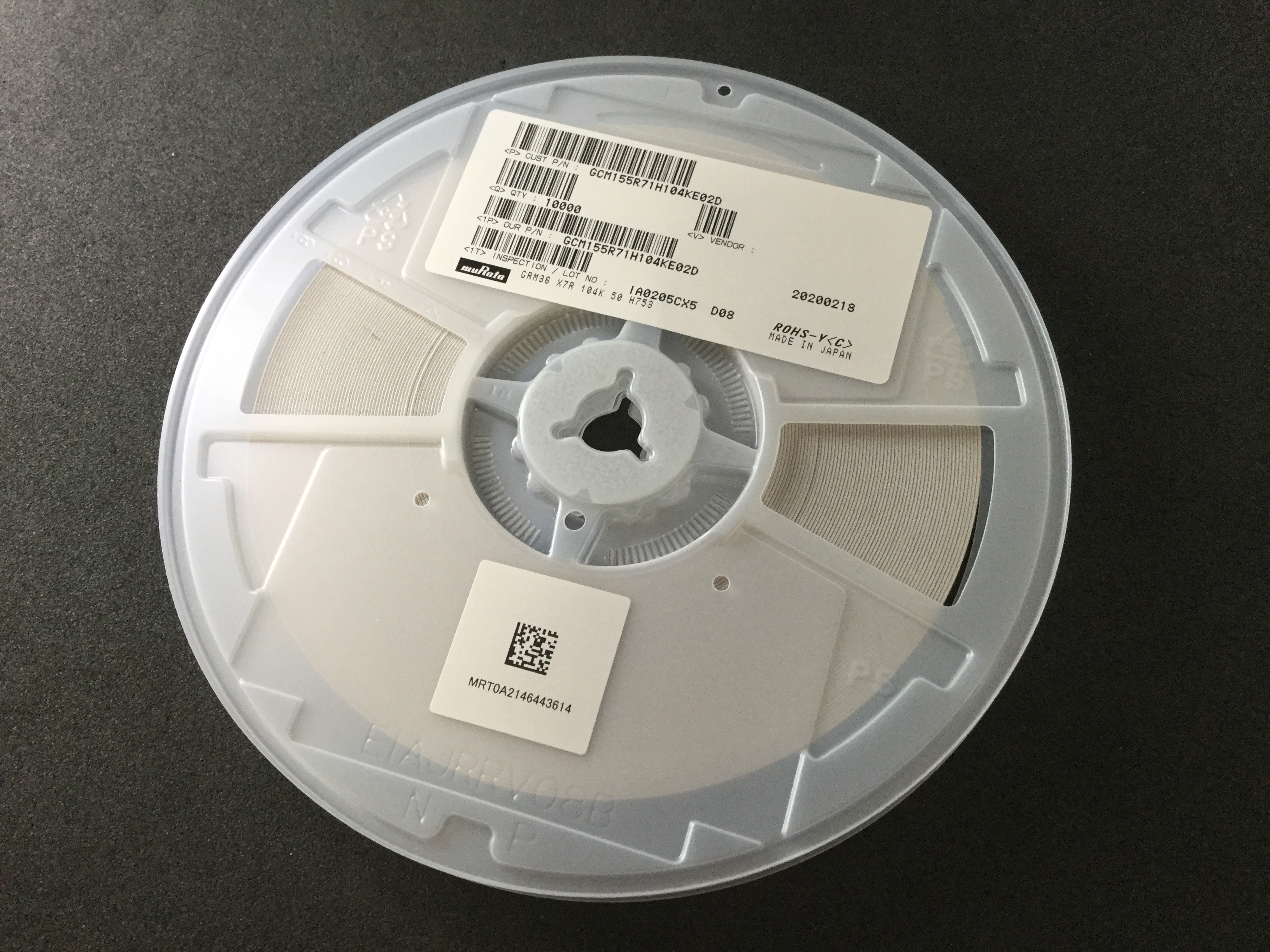 GCM155R71H104KE02D