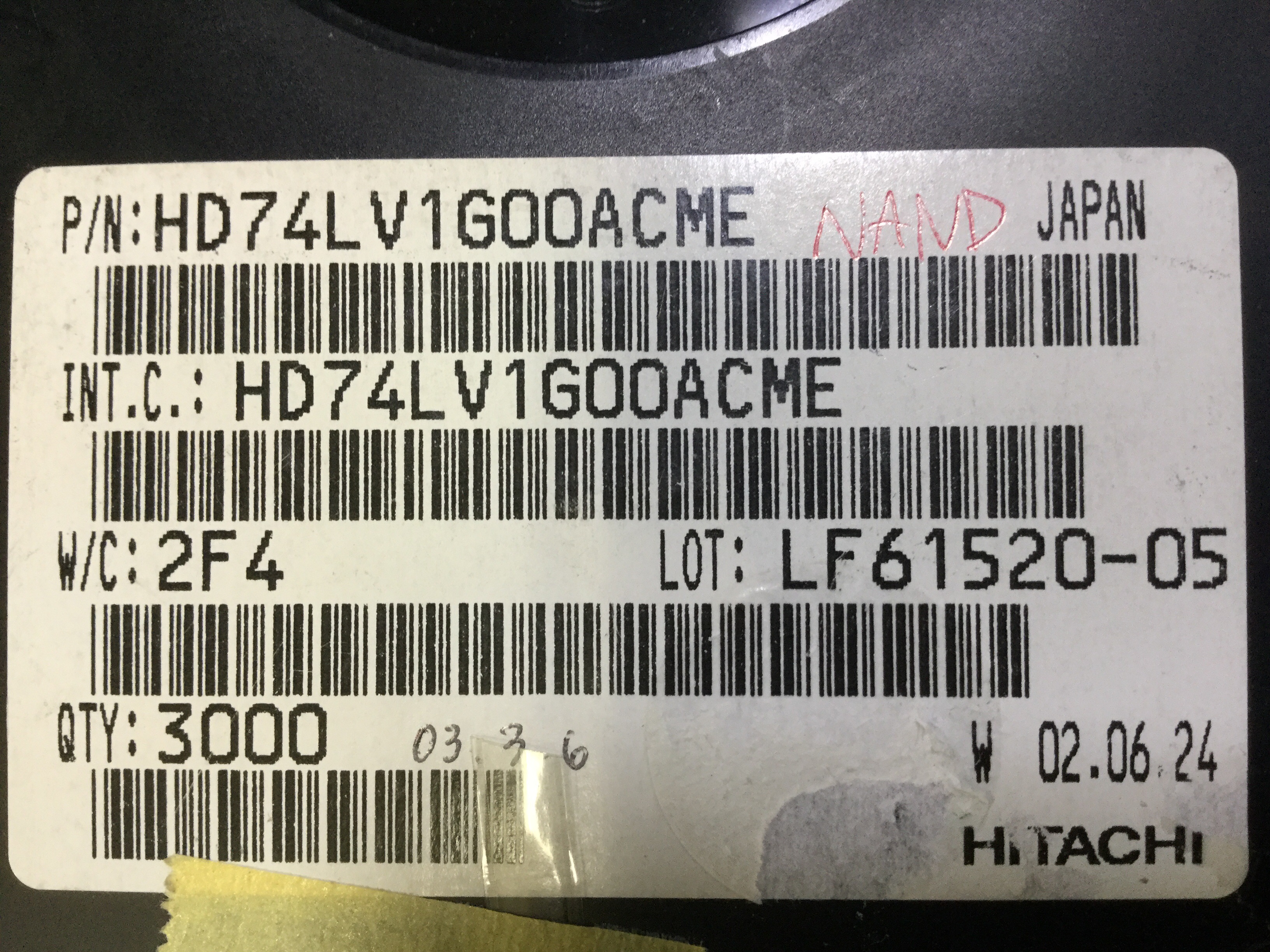 HD74LV1G00ACME