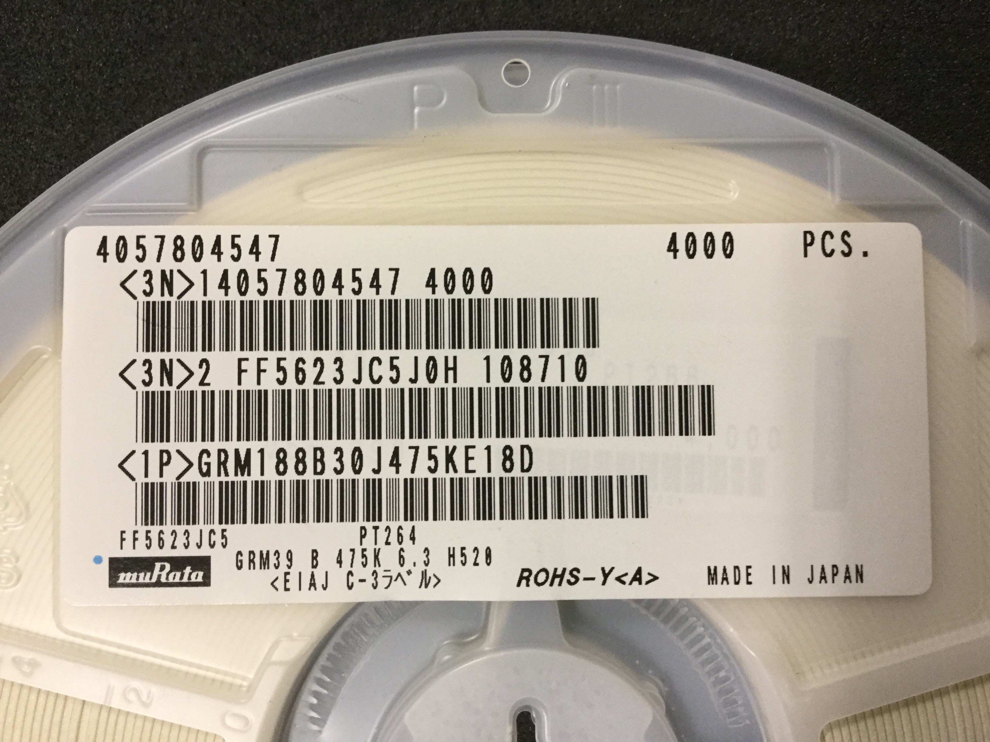 GRM188B30J475KE18
