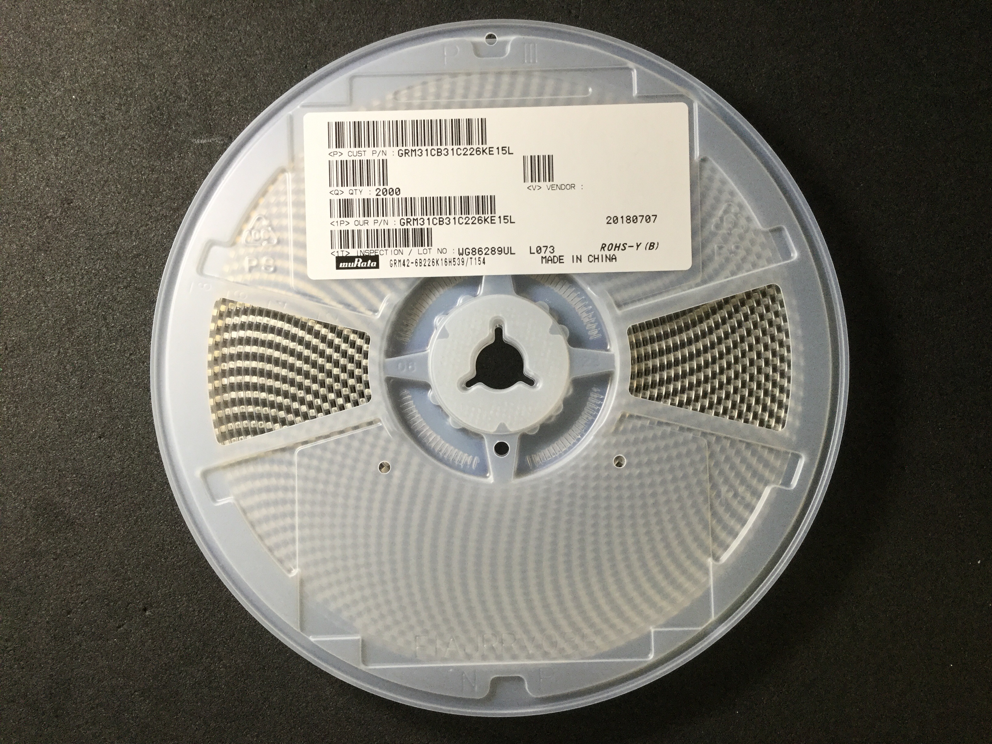 GRM31CB31C226KE15L