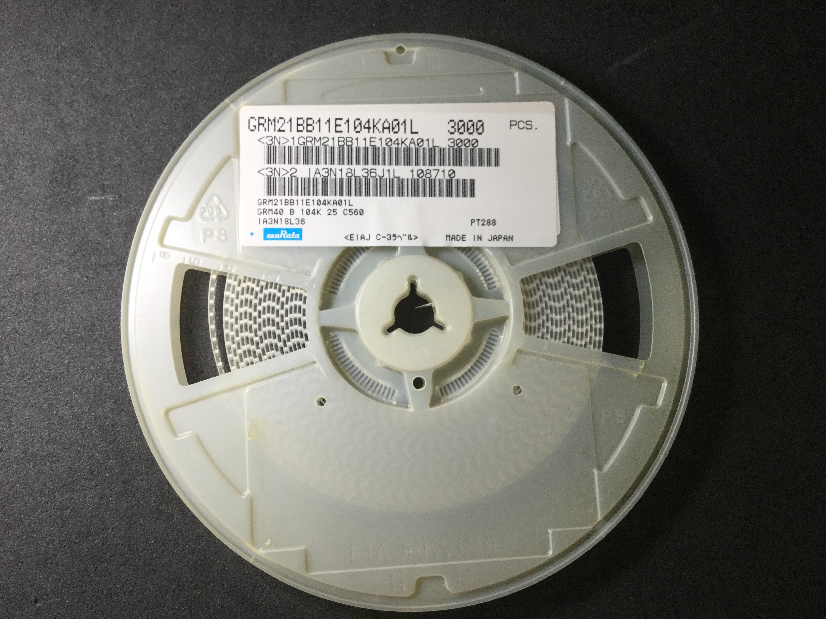 GRM21BB11E104KA01#