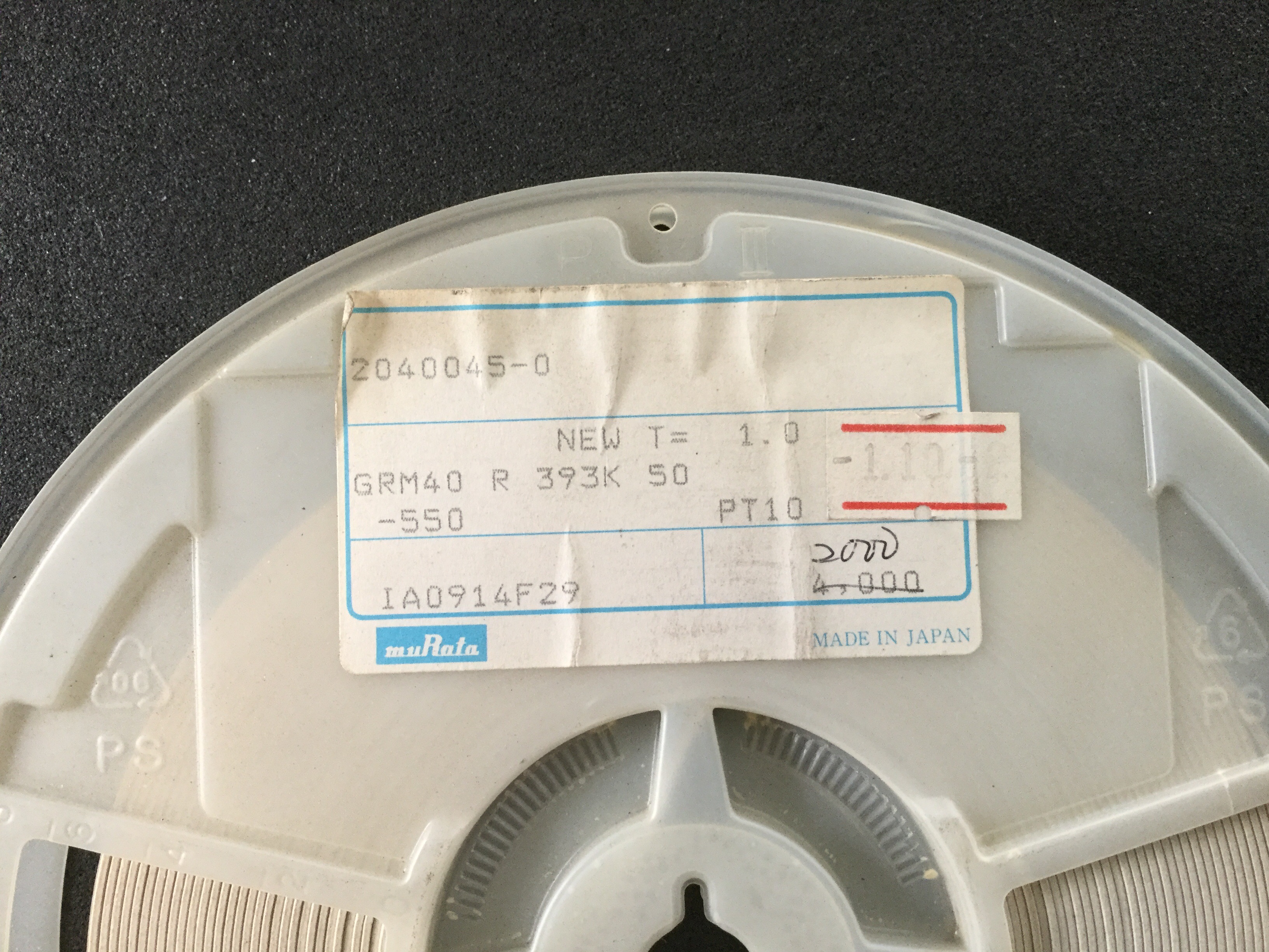GRM40R393K50PT