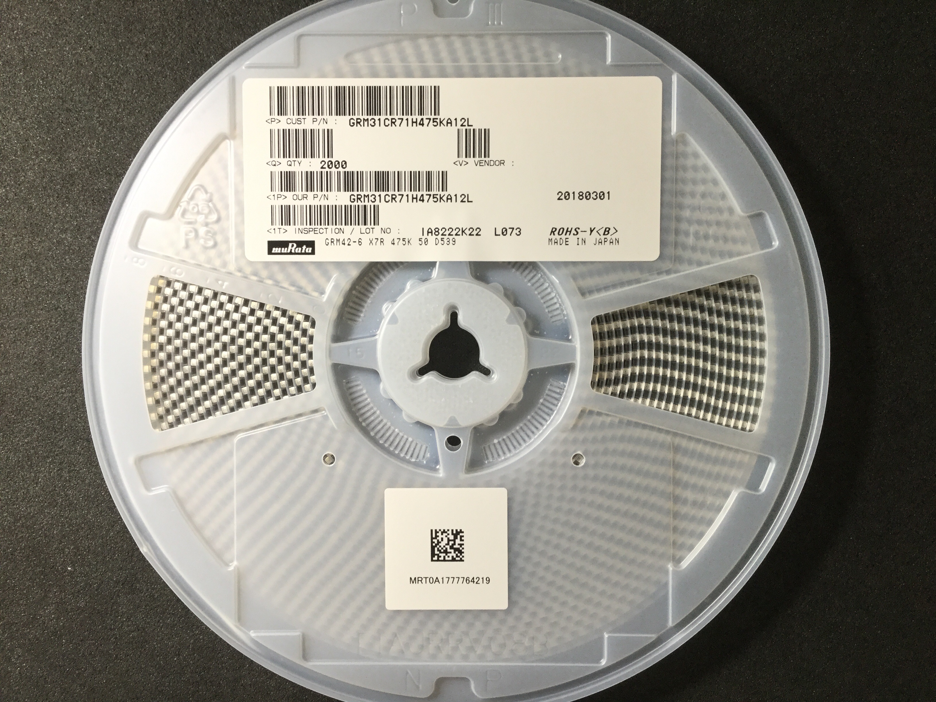 GRM31CR71H475KA12L