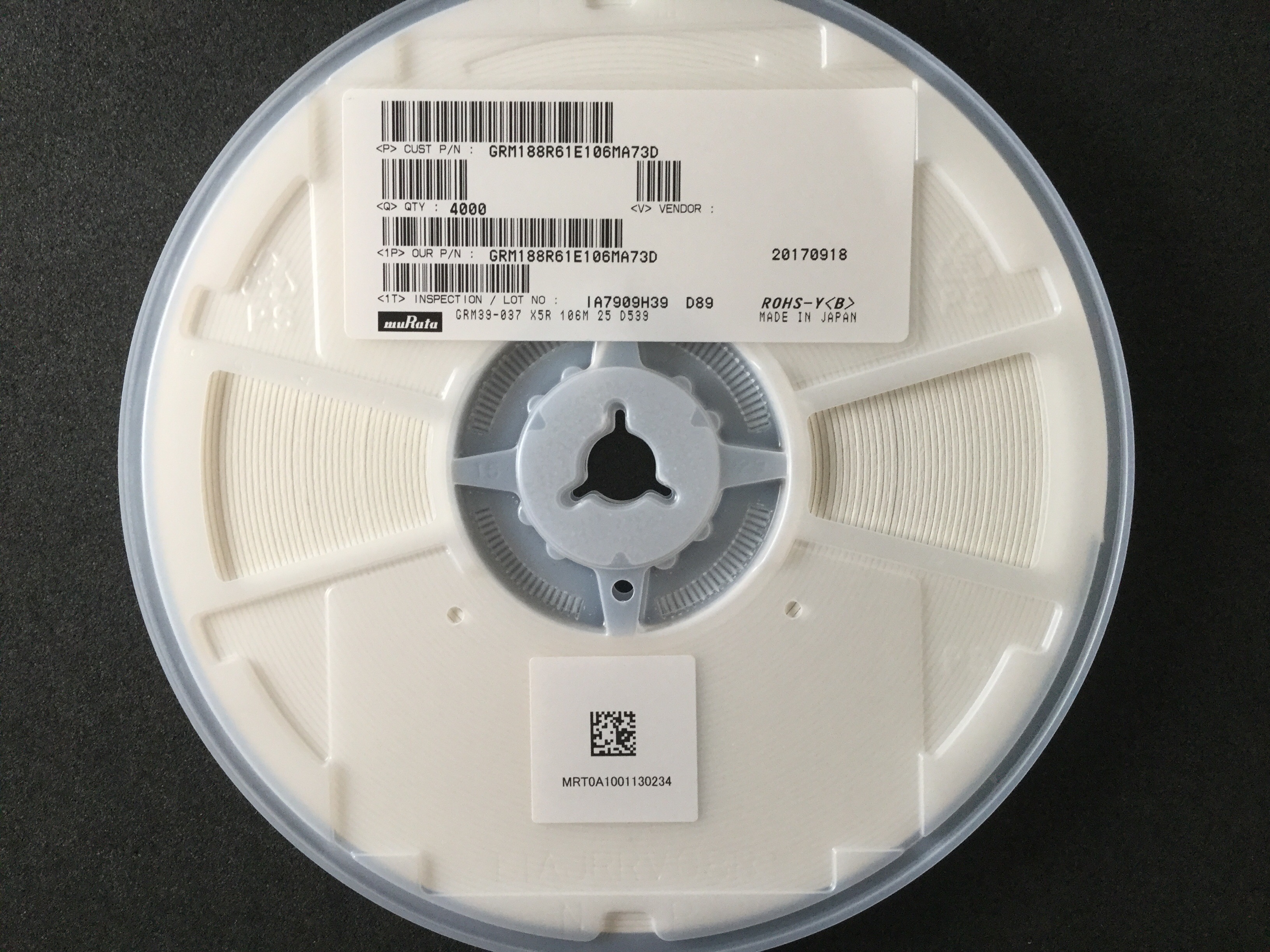 GRM188R61E106MA73D
